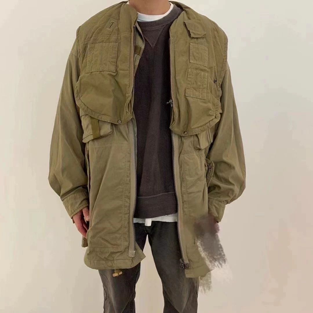 Visvim VISVIM Paratrooper Coat Mud-Dyed Size 3 Size US L / EU 52-54 / 3 - 7 Thumbnail