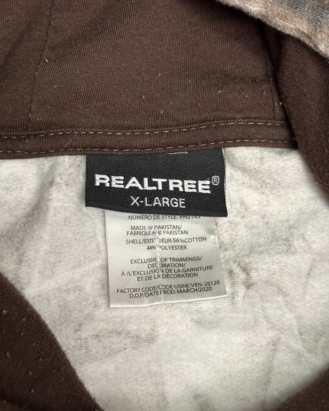 Realtree RealTree Camo PQC Men's Hoodie - Size XL Size US XL / EU 56 / 4 - 5 Thumbnail