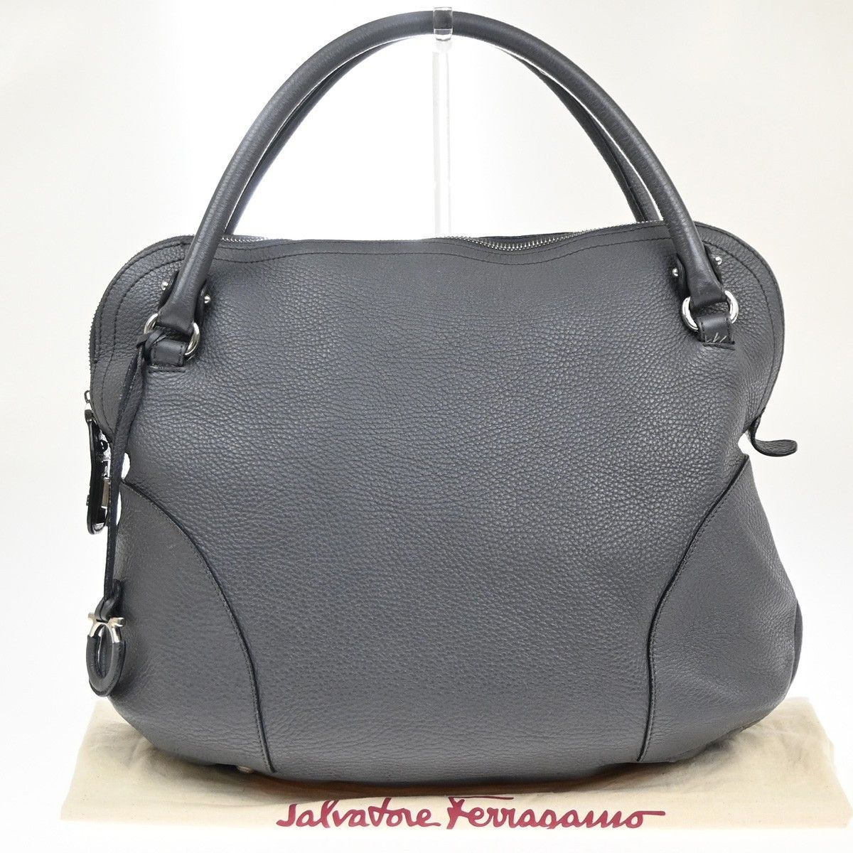 Salvatore Ferragamo Salvatore Ferragamo Bonaria Satchel Leather Size ONE SIZE - 1 Thumbnail