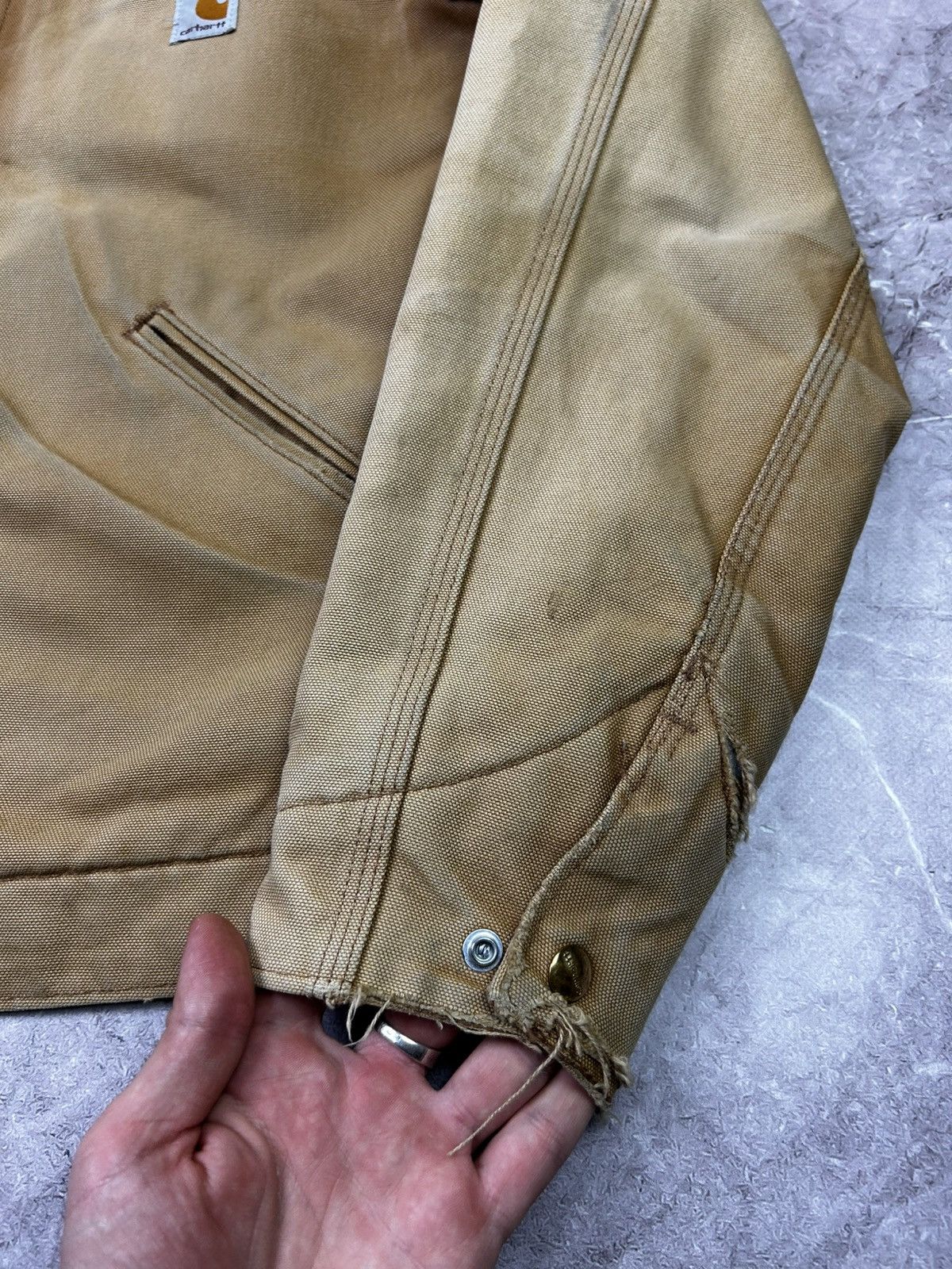 Carhartt Carhartt Active Jacket Faded Distressed Work Bomber 90s Size US M / EU 48-50 / 2 - 8 Thumbnail