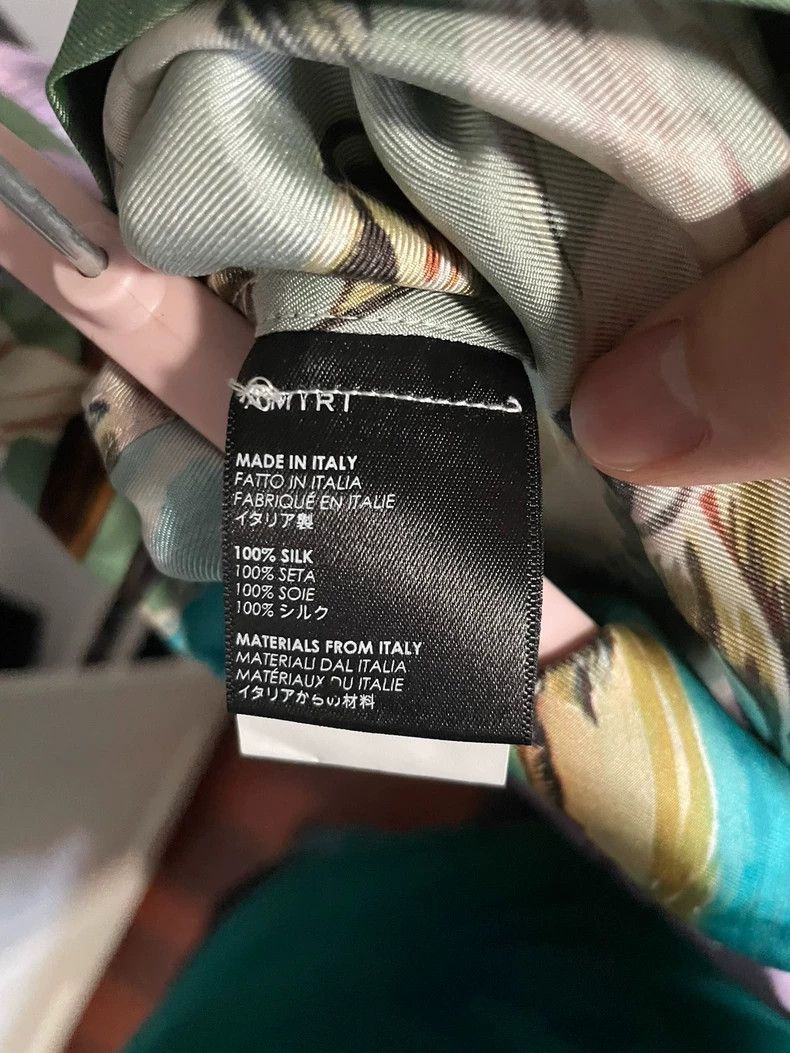 Amiri AMIRI Full-silk shirt 2501-Nextarrow Size US S / EU 44-46 / 1 - 3 Thumbnail