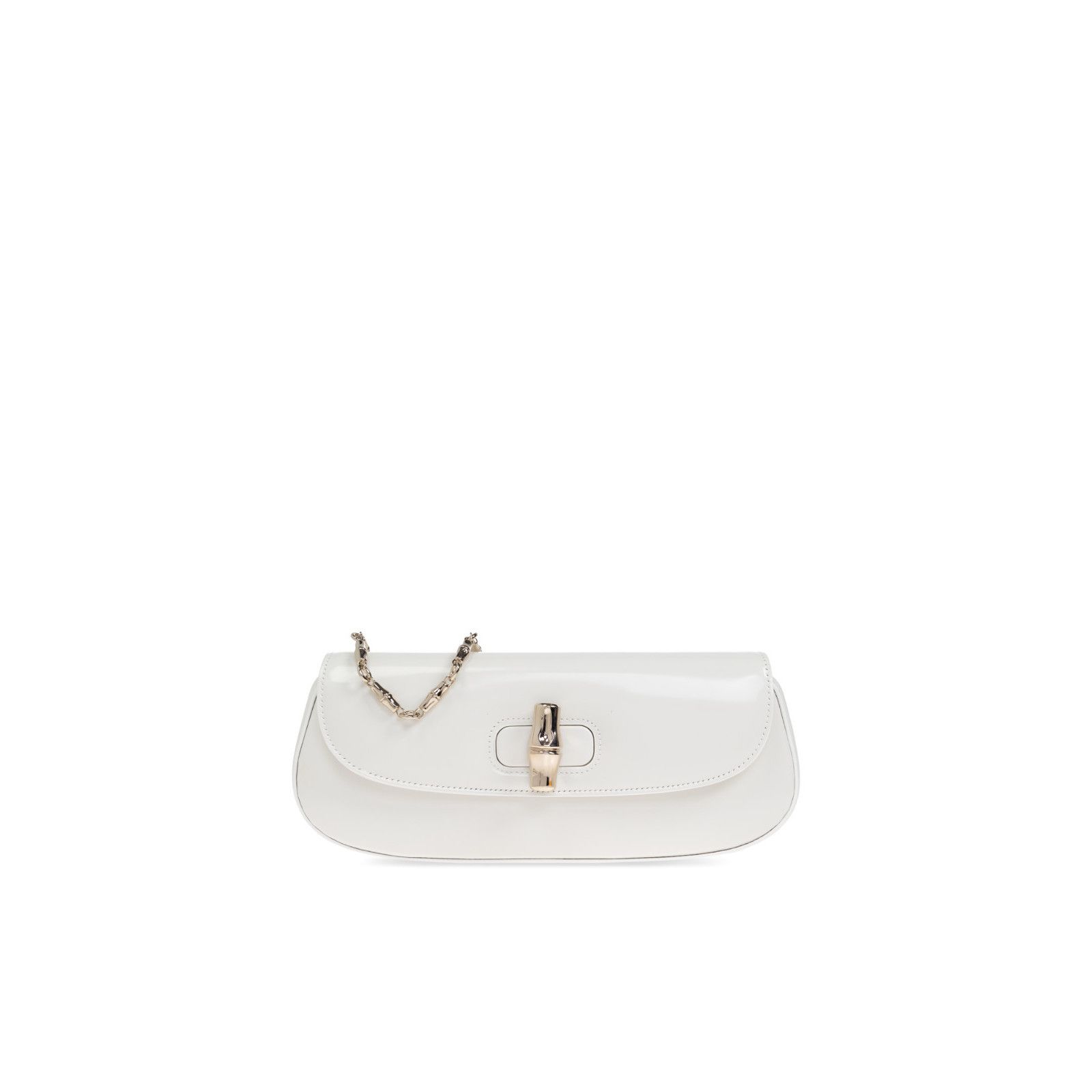 Gucci GUCCI Bamboo Small White Shoulder Bag New & Authentic Size ONE SIZE - 1 Thumbnail