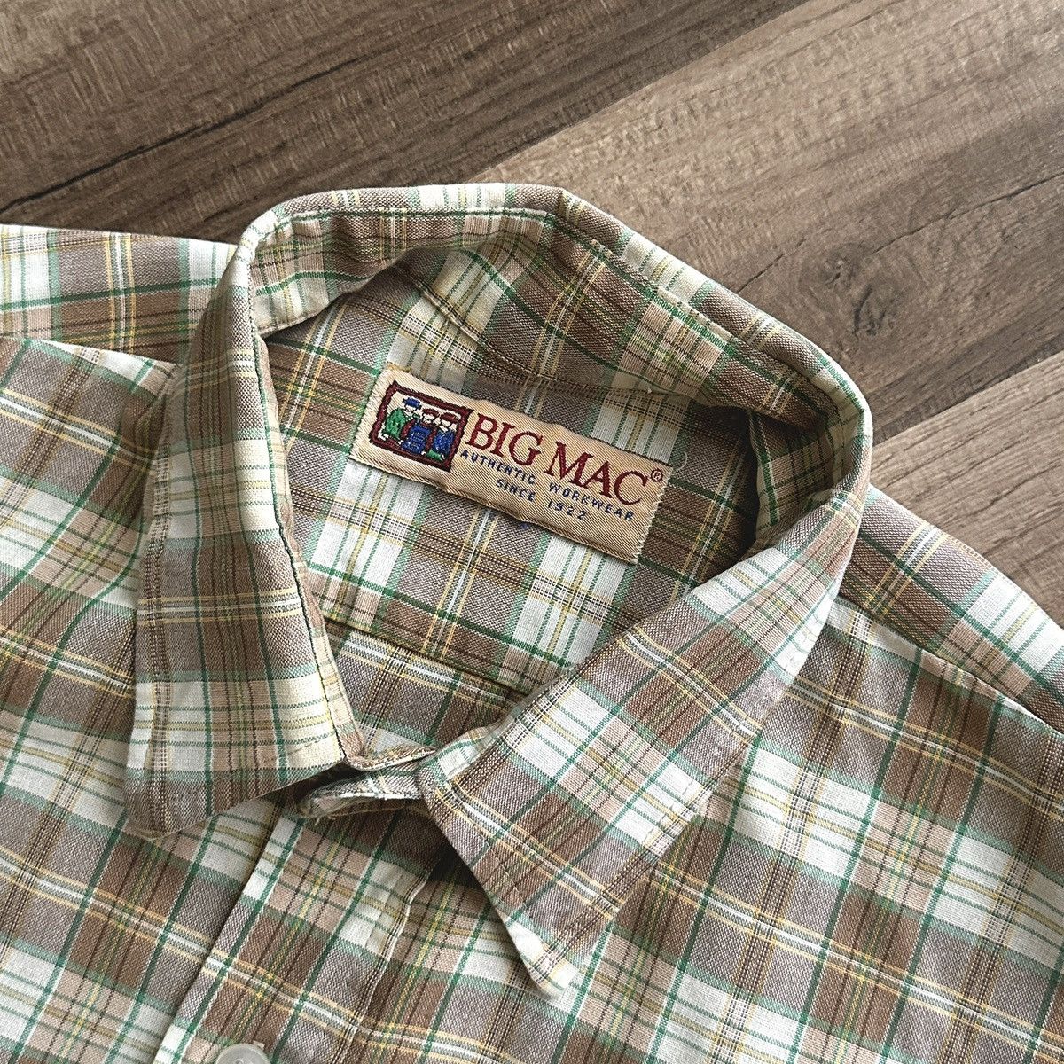 Vintage Vintage Big Mac Button Up Shirt Size US XL / EU 56 / 4 - 4 Thumbnail