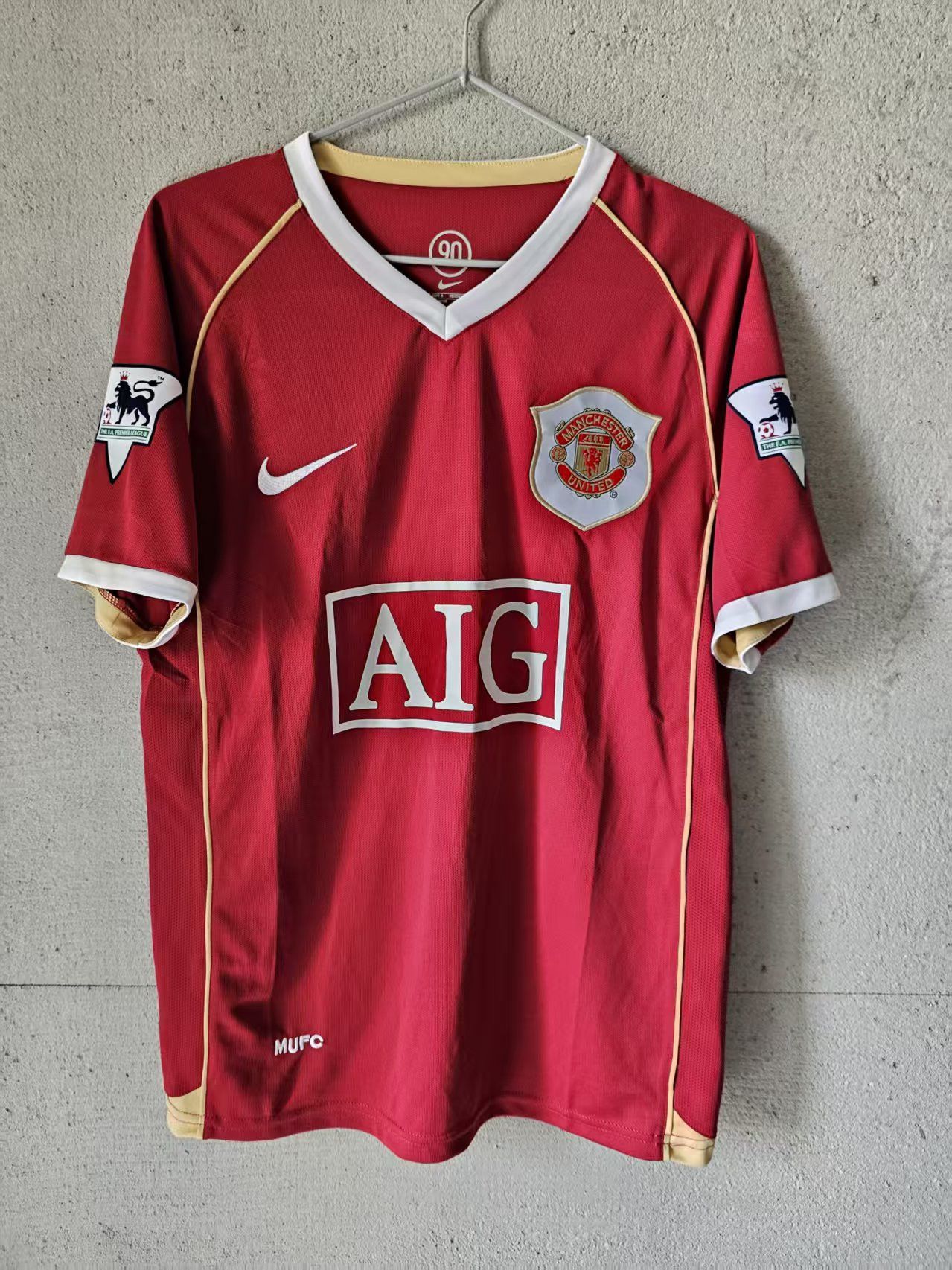 Other 2006 07 MUCF #7 C Ronaldo Jersey Home Size US S / EU 44-46 / 1 - 2 Thumbnail