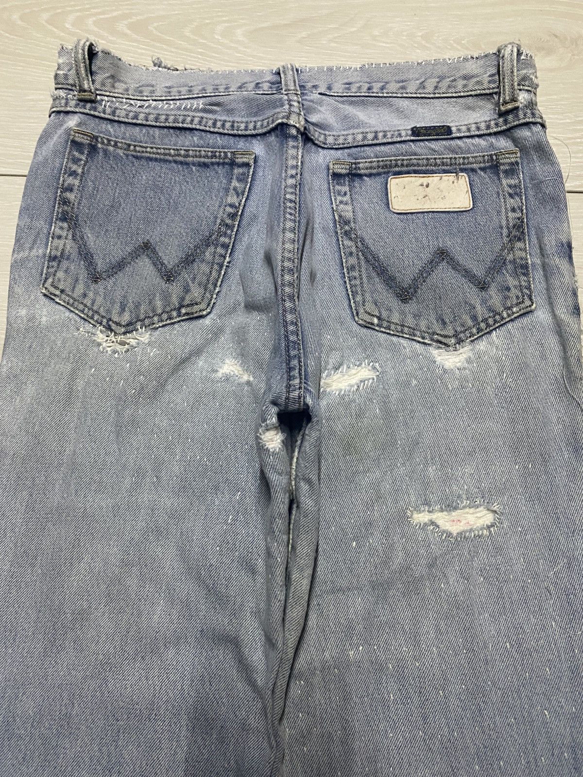 Wrangler Wrangler Destroy Trash Flare Jeans Size US 29 - 4 Thumbnail