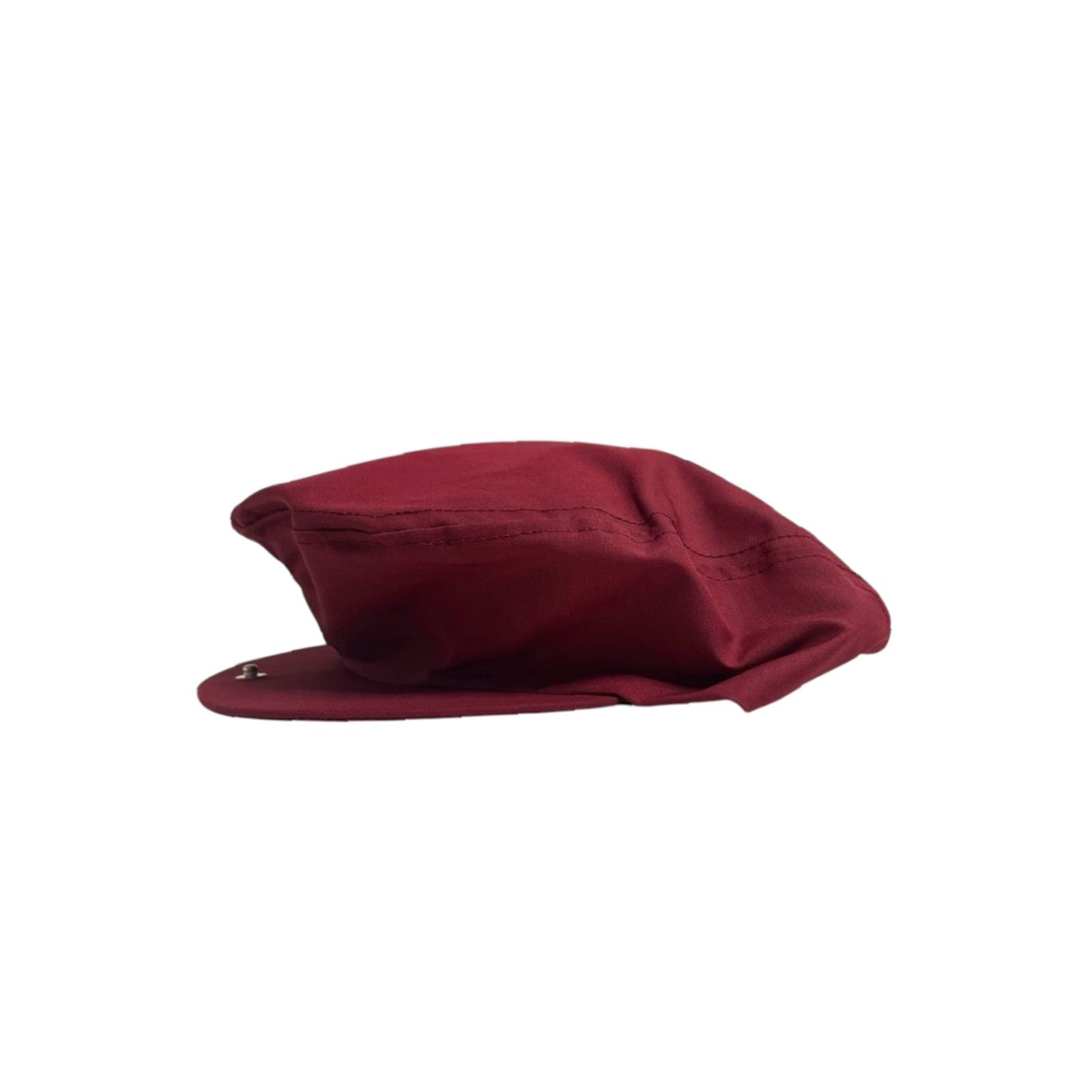 Vintage VINTAGE cabbie drivers flat cap hat Adult Medium red 90s deadstock NWOT made in USA Unbranded Mens Cap Size ONE SIZE - 4 Thumbnail