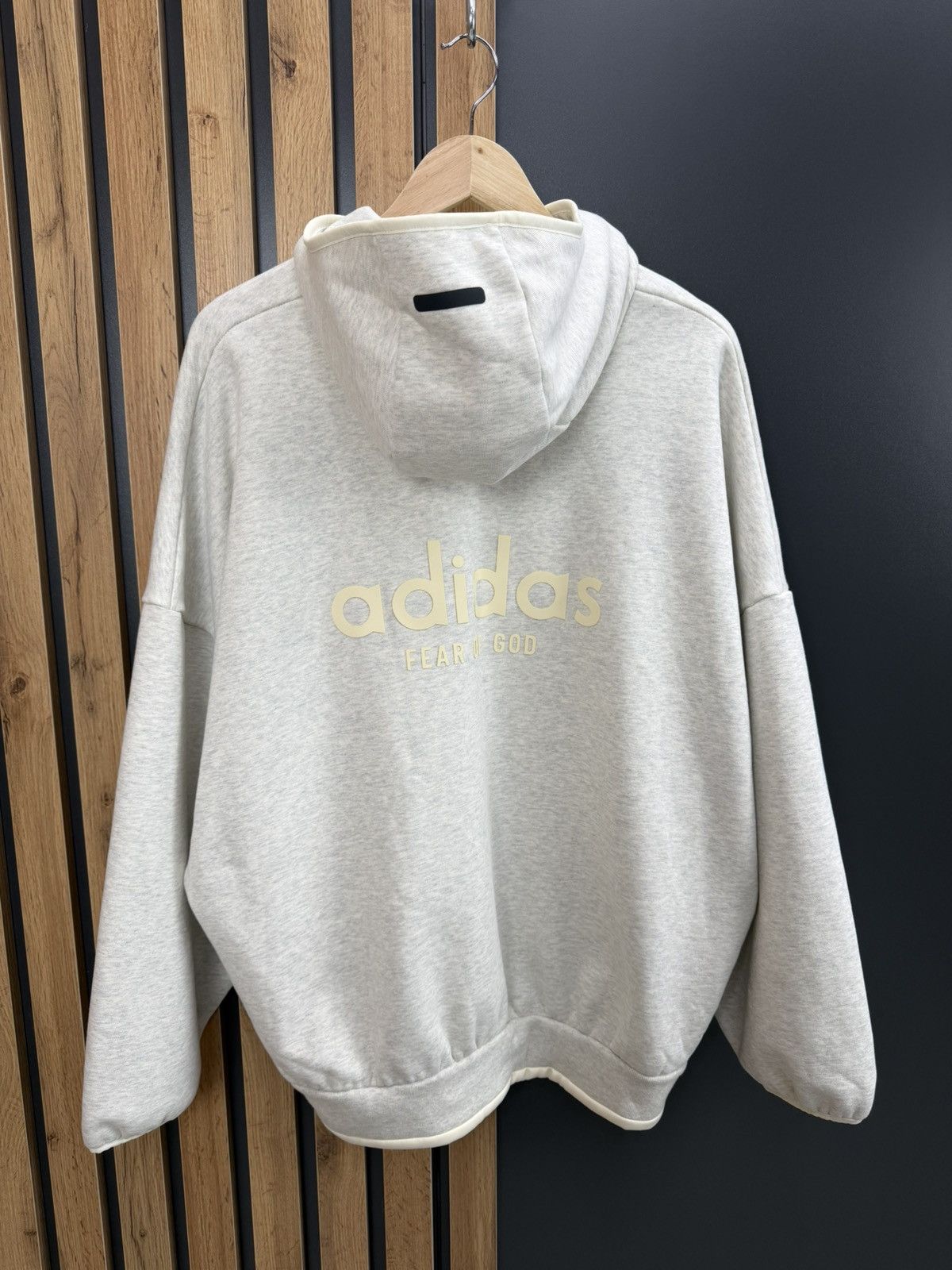 Adidas × Fear of God Adidas x Fear of God Athletics Heather Fleece Hoodie Size US M / EU 48-50 / 2 - 2 Thumbnail