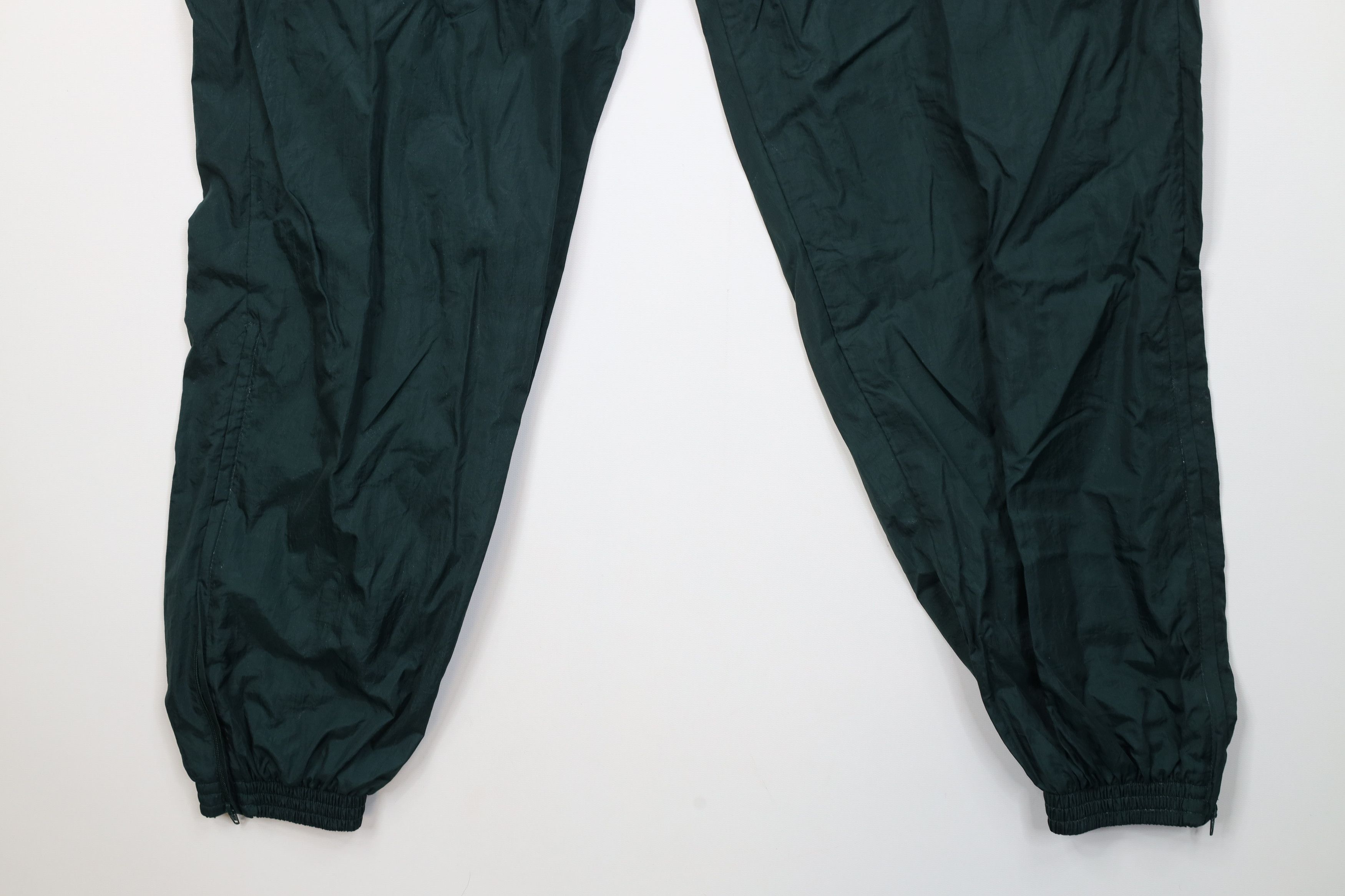 Vintage Vintage 90s Streetwear Lined Windbreaker Joggers Pants Green Size US 36 / EU 52 - 4 Thumbnail