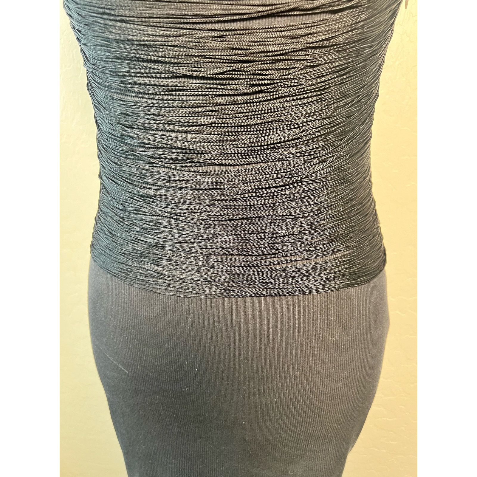 Alexander Wang ALEXANDERWANG FRINGE TANK DRESS BLACK Size M / US 6-8 / IT 42-44 - 6 Thumbnail