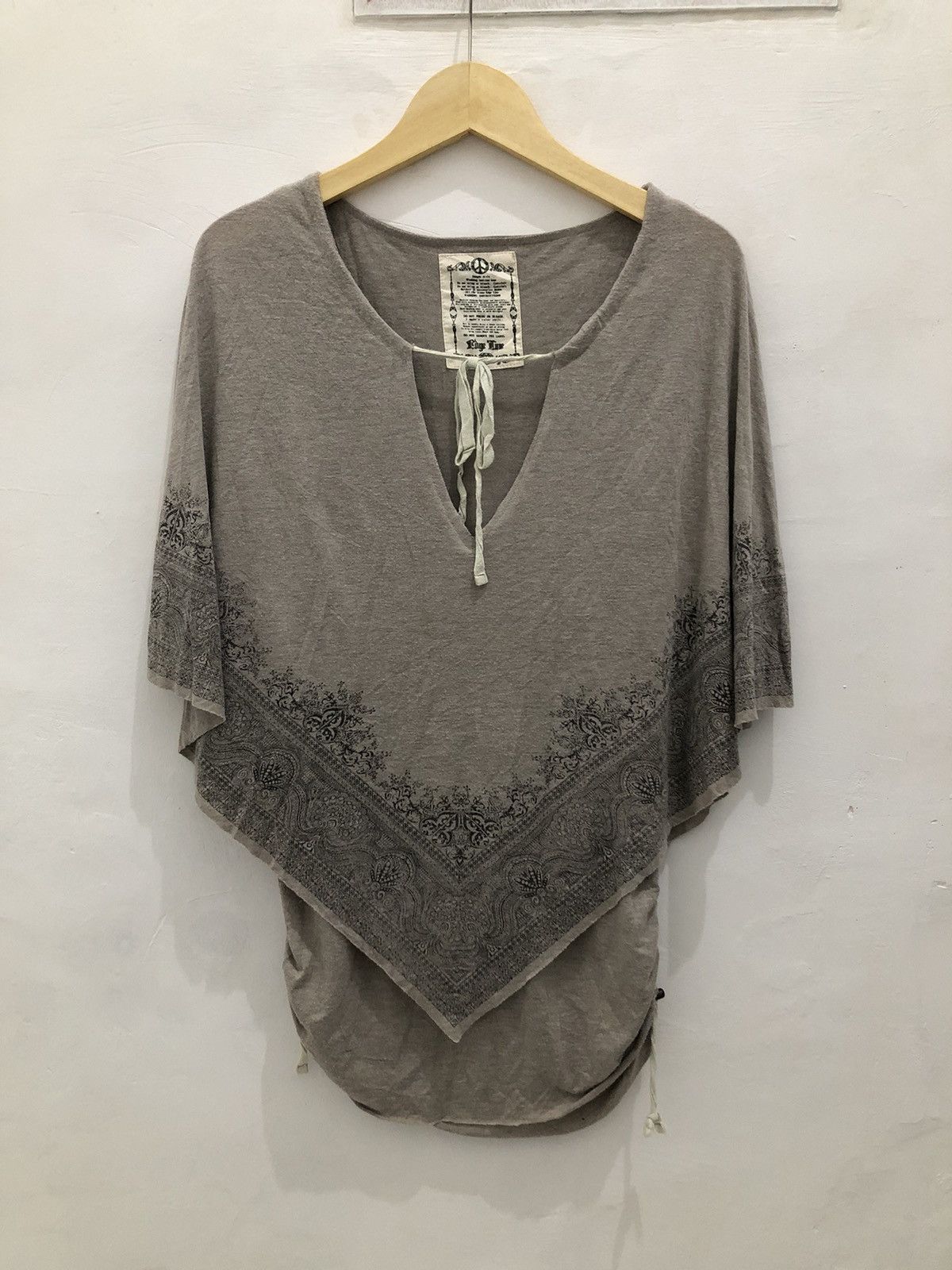 Hysteric Glamour × If Six Was Nine × Le Grande Bleu (L.G.B.) Japanese Brand Edge Line Goa Ifsixwasnine Style Tshirt Size US M / EU 48-50 / 2 - 1 Thumbnail