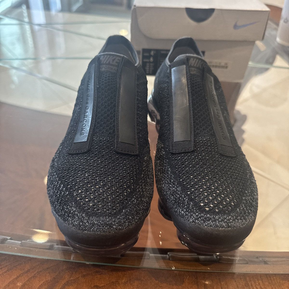 Comme des Garcons × Nike Nike Vapormax CDG Size 4.5 M/6 W - Brand New Size US 6 / IT 36 - 7 Thumbnail