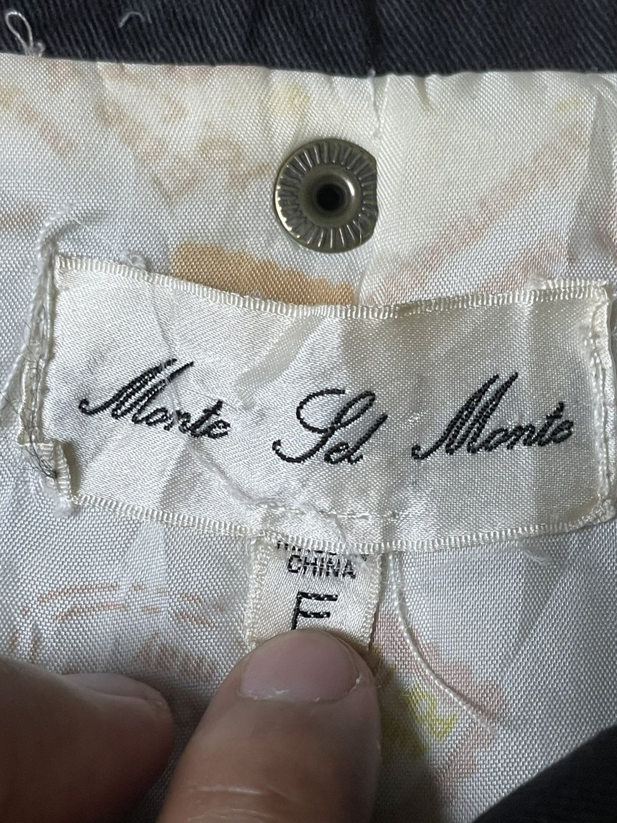 Japanese Brand × Vintage Vintage Monte Sel Embroidered Zipper Jacket (108) Size US M / EU 48-50 / 2 - 9 Thumbnail