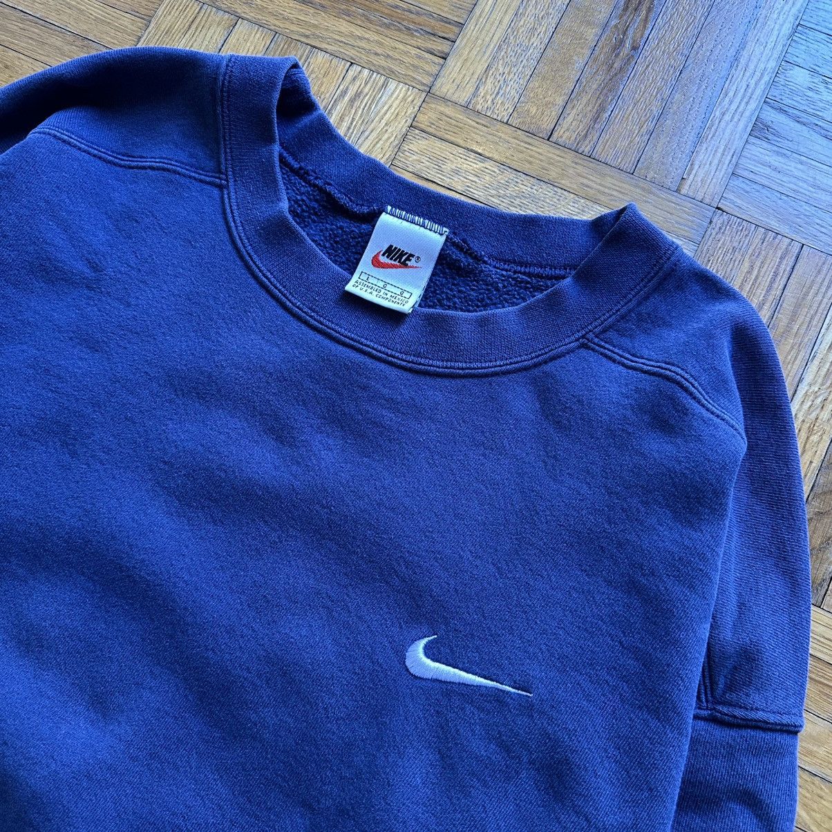 Nike Vintage 90’s Nike Crewneck Sweatshirt Size US L / EU 52-54 / 3 - 2 Thumbnail