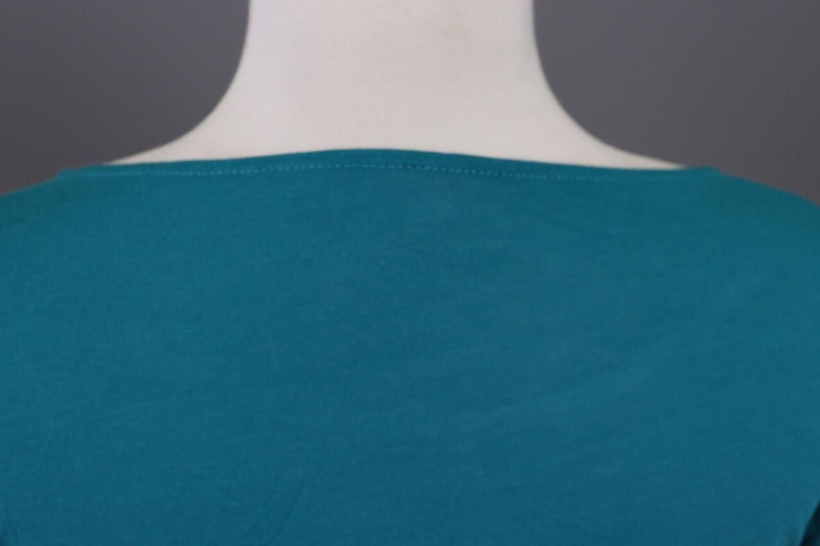 Designer Toast Blue 3/4 Sleeve Relaxed Summer Blouse Shirt Size 8 Size M / US 6-8 / IT 42-44 - 12 Thumbnail