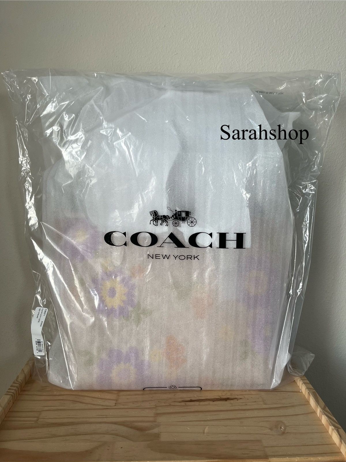 Coach Coach City Tote In Signature Floral Size ONE SIZE - 13 Thumbnail