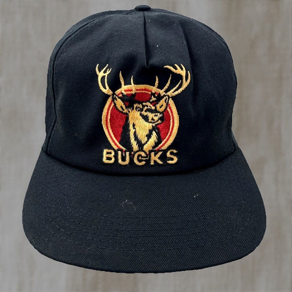 Vintage 1. Vintage Buck Trucker Hat Cap - 80s/90s - Adjustable Size ONE SIZE - 1 Thumbnail