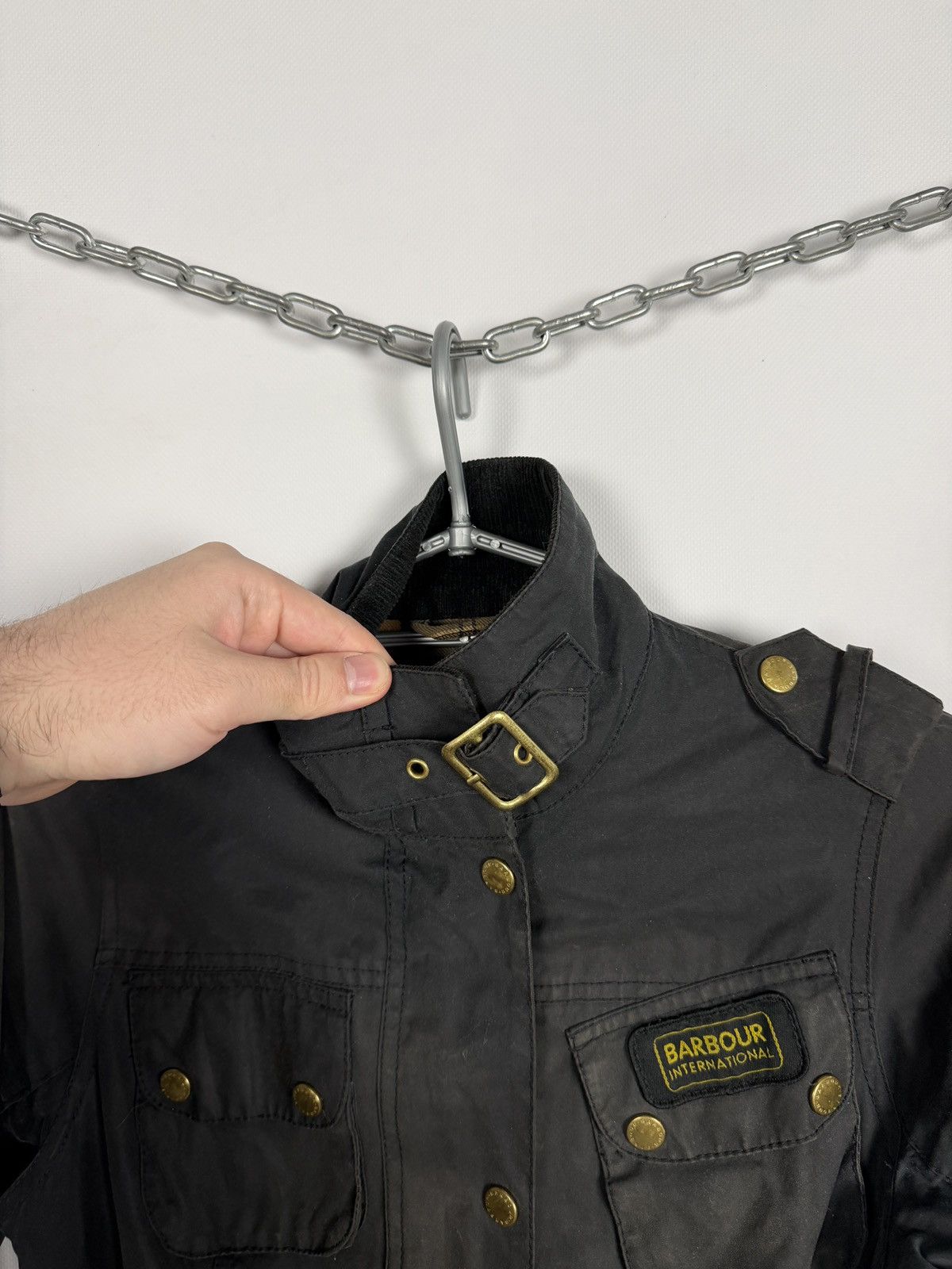 Barbour Barbour Summer Wax International Jacket Waxed Vintage UK 8 Size S / US 4 / IT 40 - 9 Thumbnail