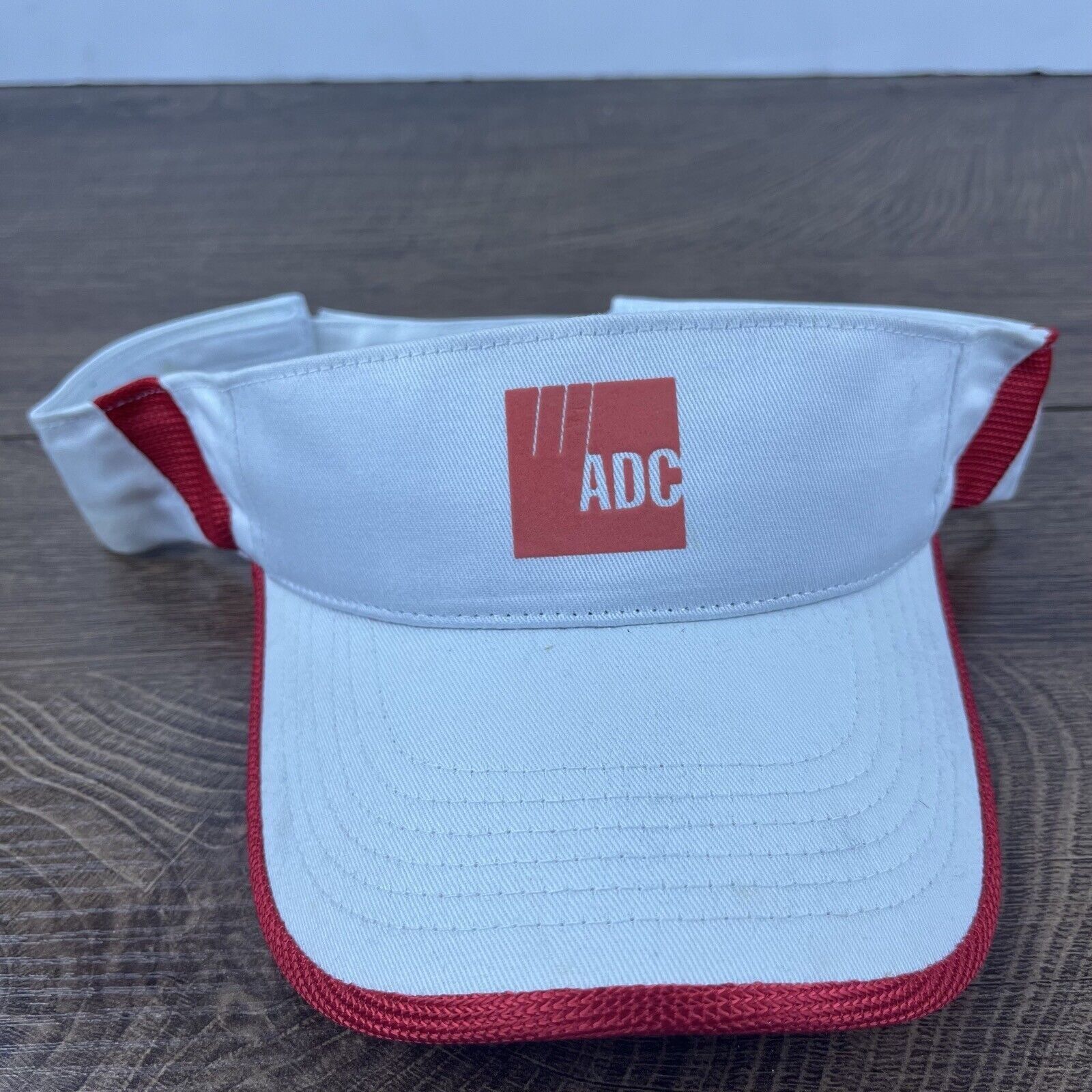 Other ADC W Visor Hat White ADC Cap Hat Adjustable Hat White Adult Size ONE SIZE - 1 Thumbnail