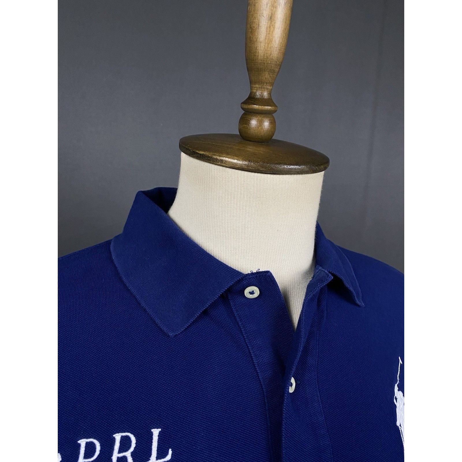 Polo Ralph Lauren Polo Ralph Lauren Big Logo Men's Dark Blue Polo T-Shirt Size Size US XXL / EU 58 / 5 - 6 Thumbnail