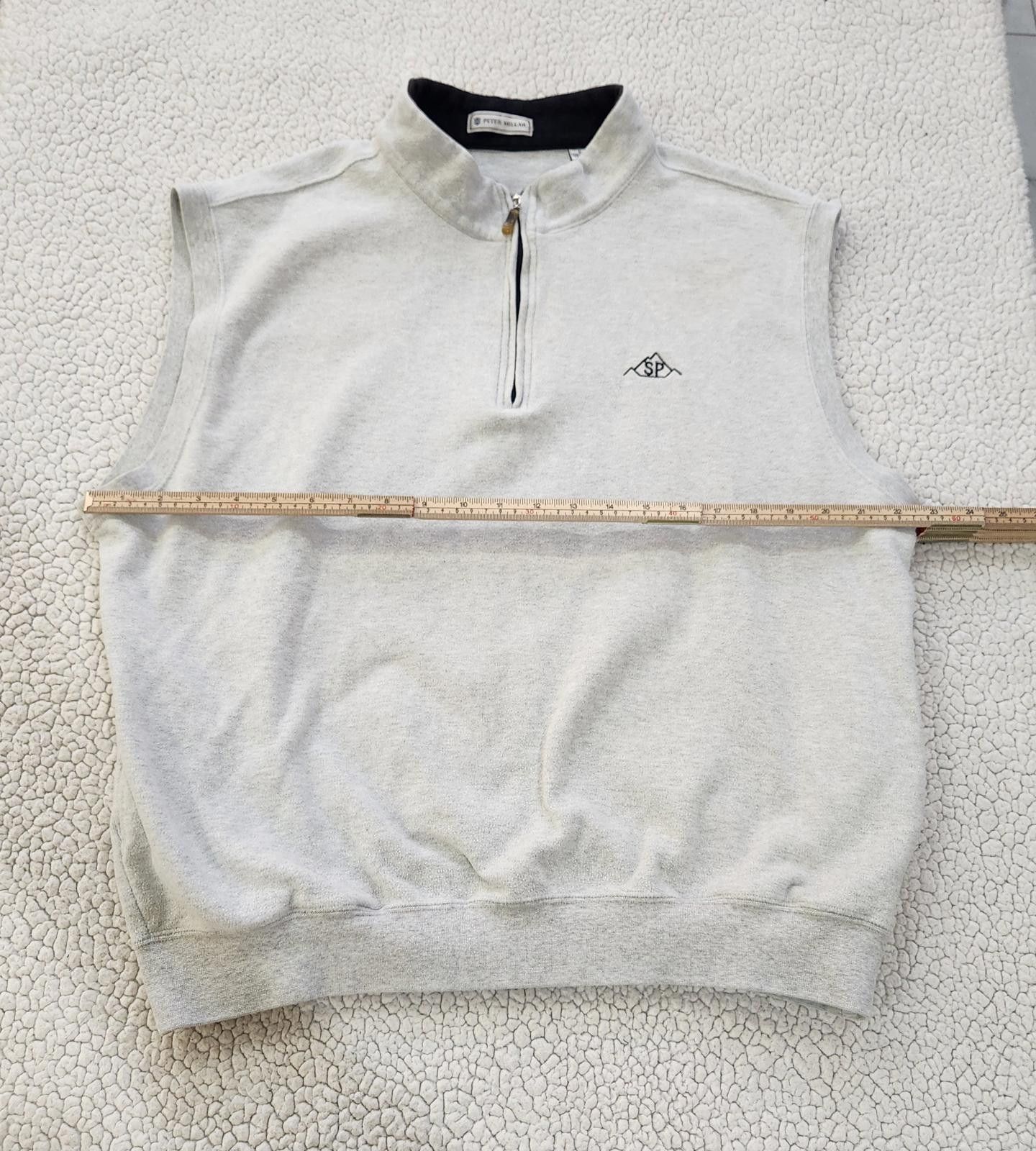 Peter Millar Peter Millar Crown Comfort Men’s Large 1/4 Zip Golf Vest Size US L / EU 52-54 / 3 - 4 Thumbnail