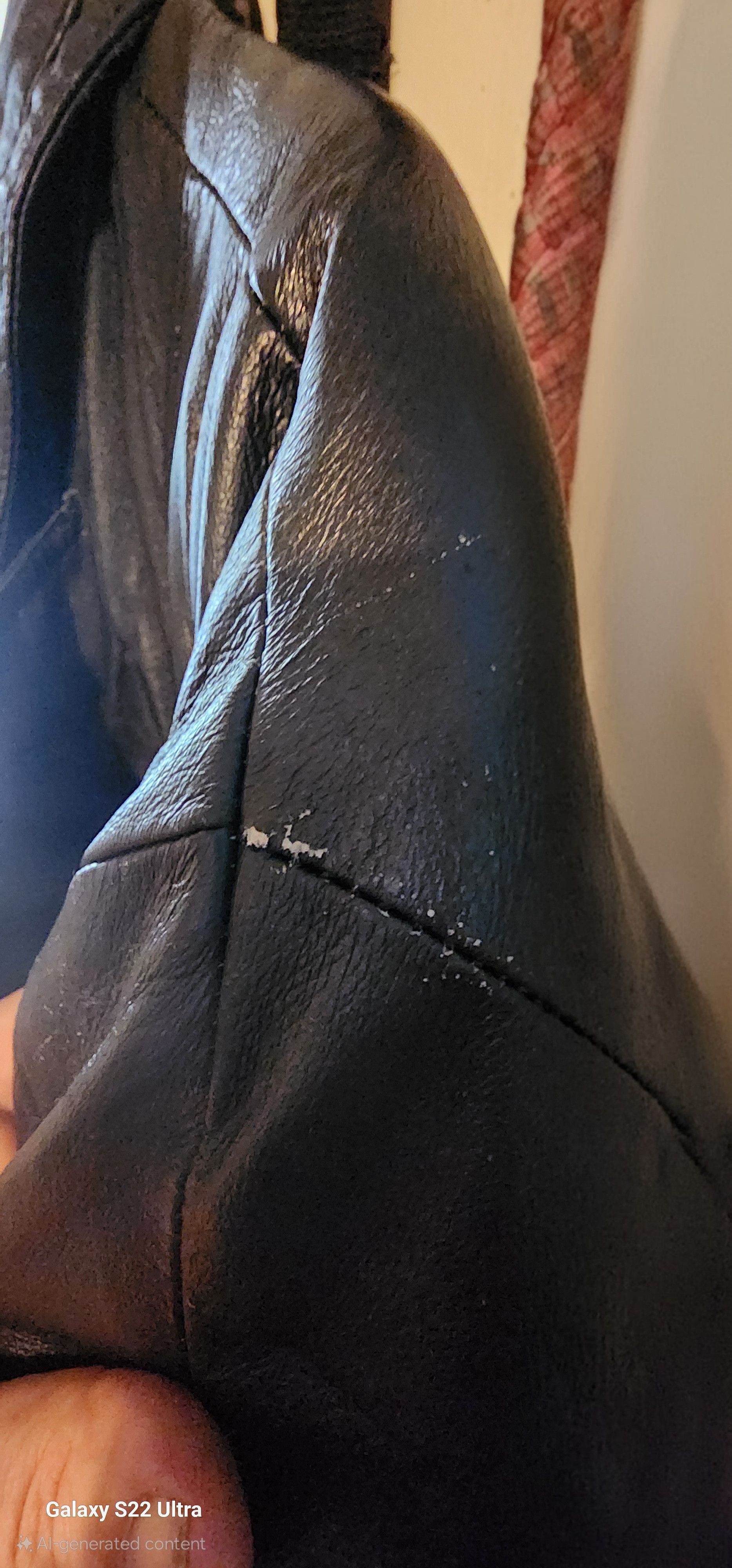 G-III G-III Women's black leather trench coat. Size L / US 10 / IT 46 - 3 Thumbnail