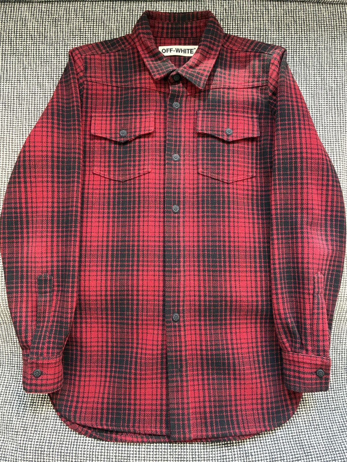 Off-White Off-White x Virgil Abloh Checkered Shirt Size US XS / EU 42 / 0 - 2 Thumbnail