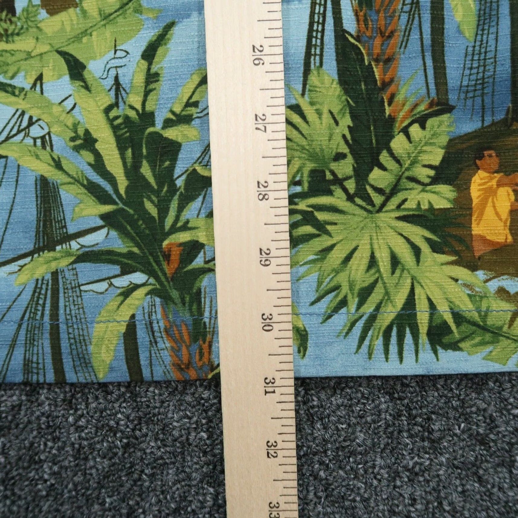 Tommy Bahama Tommy Bahama Shirt Men Medium Blue Green Silk Island Hawaiian Short Sleeve Mens Size US M / EU 48-50 / 2 - 7 Thumbnail