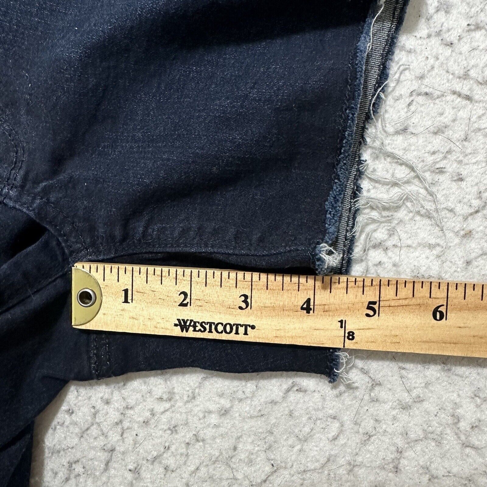 American Eagle Outfitters American Eagle 2 Super Stretch 4" Inseam Denim Jean Shorts Size 26" / US 2 / IT 38 - 12 Thumbnail