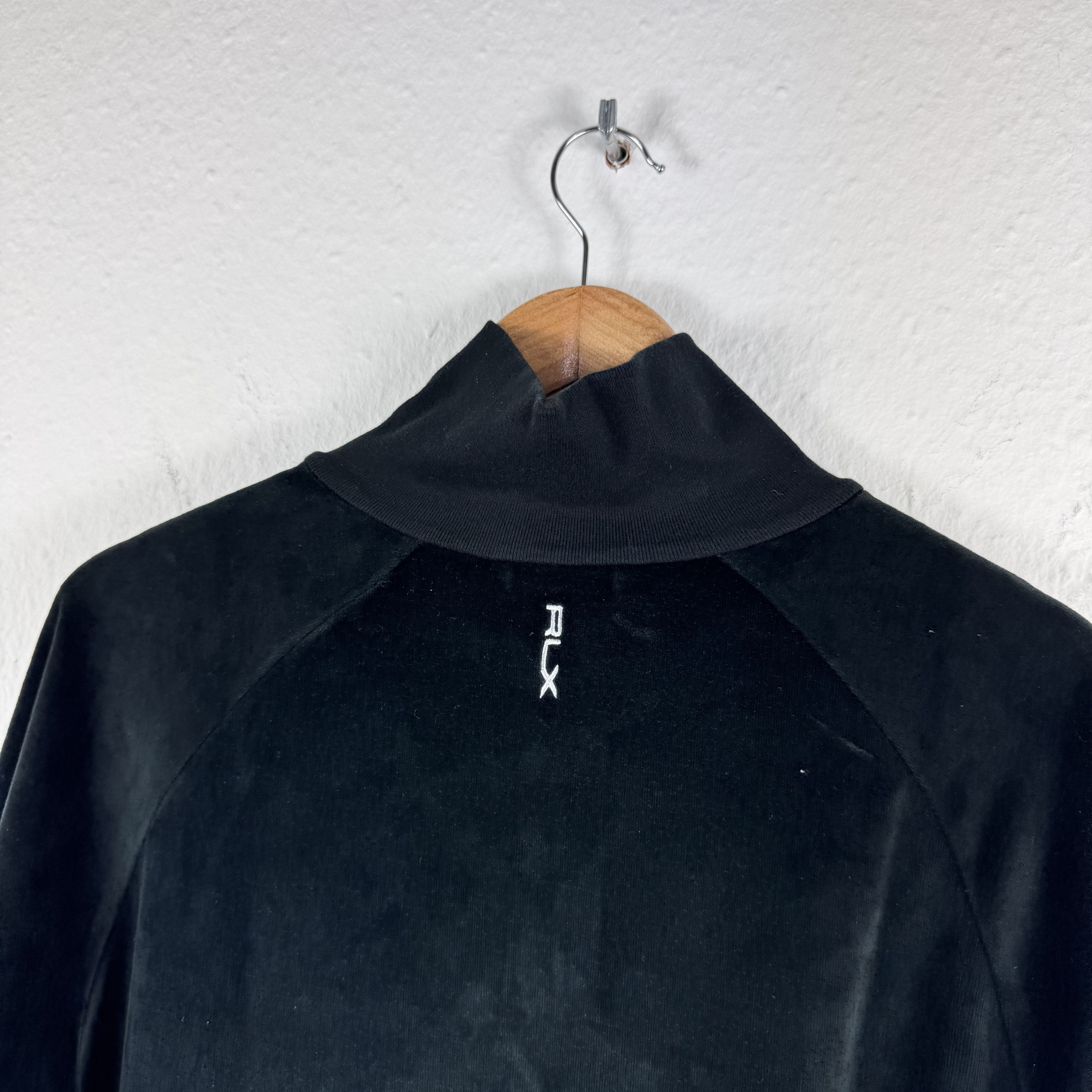 RLX Ralph Lauren Women`s RLX RALPH LAUREN VELOUR QUARTER ZIP PULLOVER SIZE S Size S / US 4 / IT 40 - 8 Thumbnail