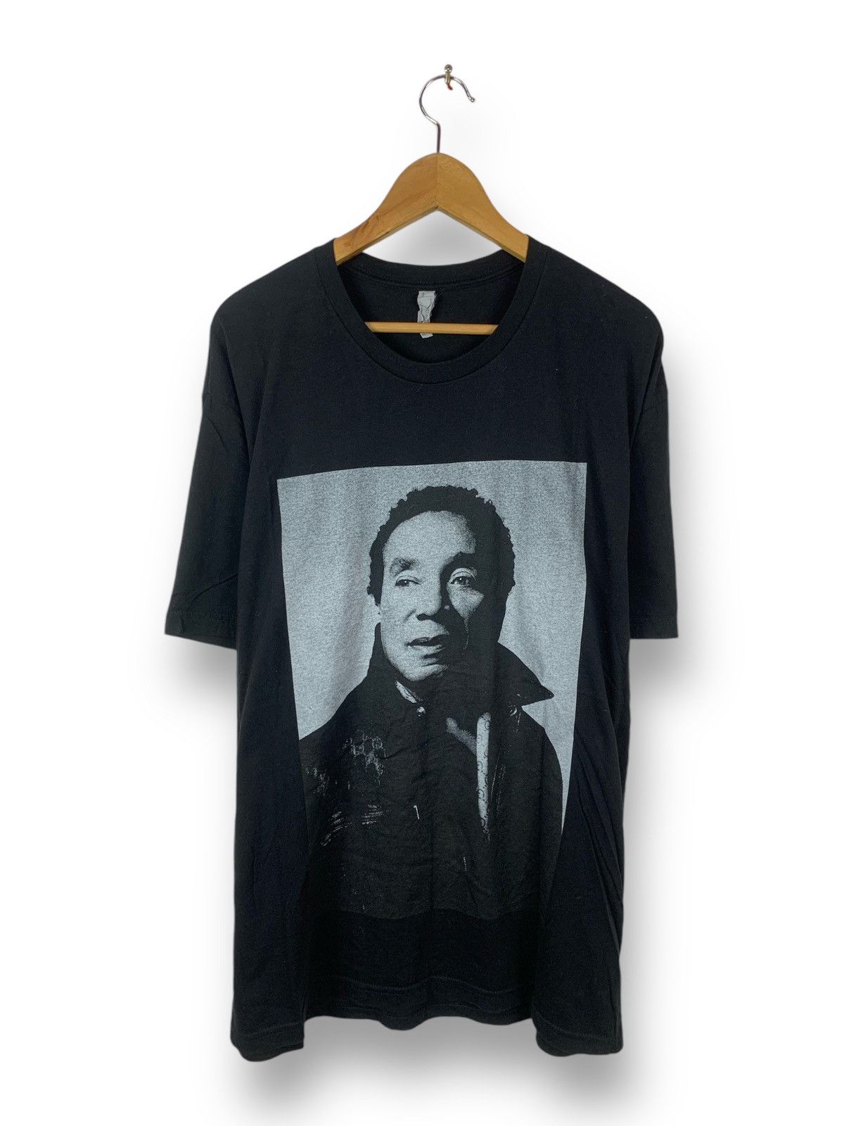 Band Tees Rare! Smokey Robinson American R&B Soul Singer Tee Size US XL / EU 56 / 4 - 1 Thumbnail