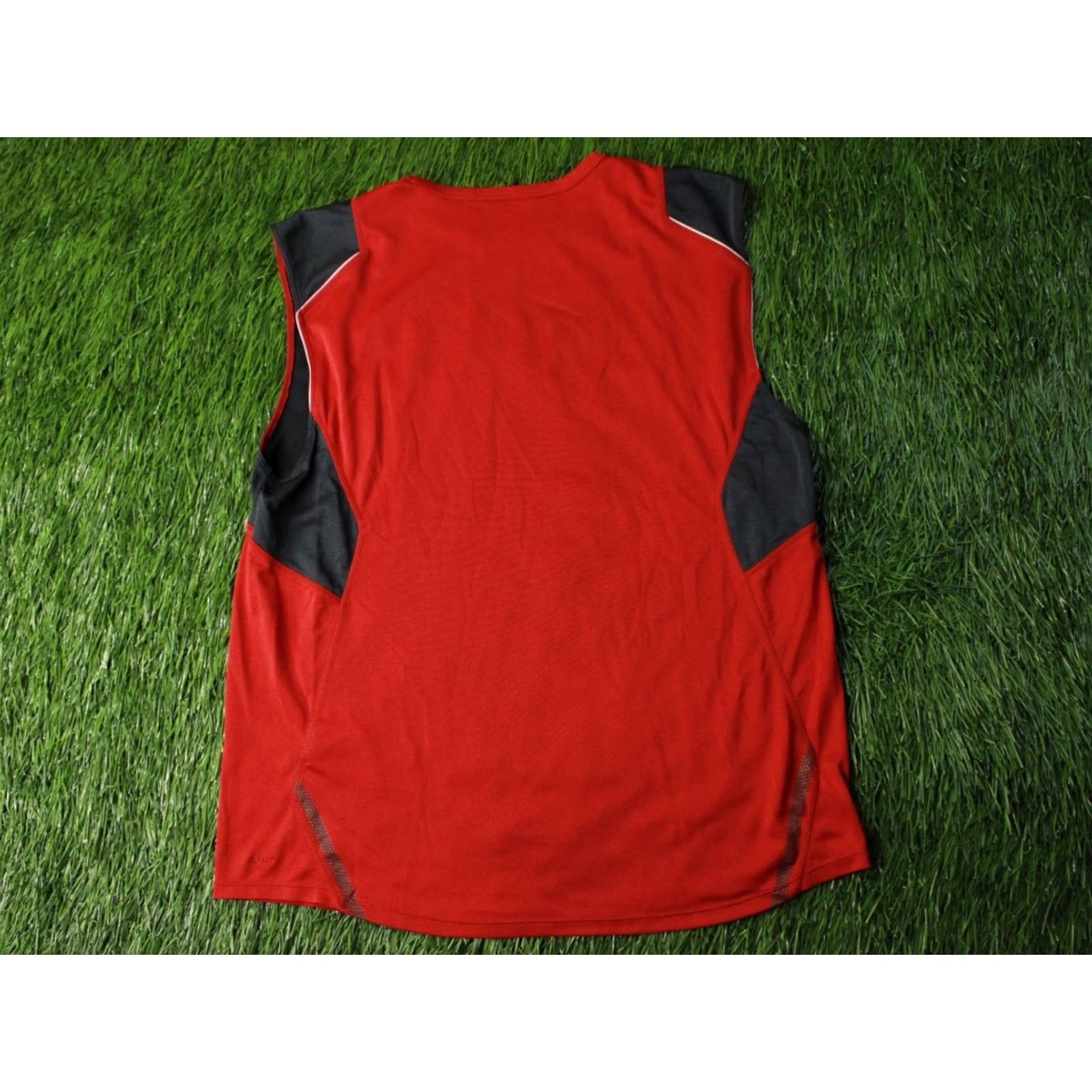 Nike VINTAGE NIKE DRI-FIT TRAINING VEST JERSEY SHIRT M 2005 Red and Gray Mens Size US M / EU 48-50 / 2 - 2 Thumbnail
