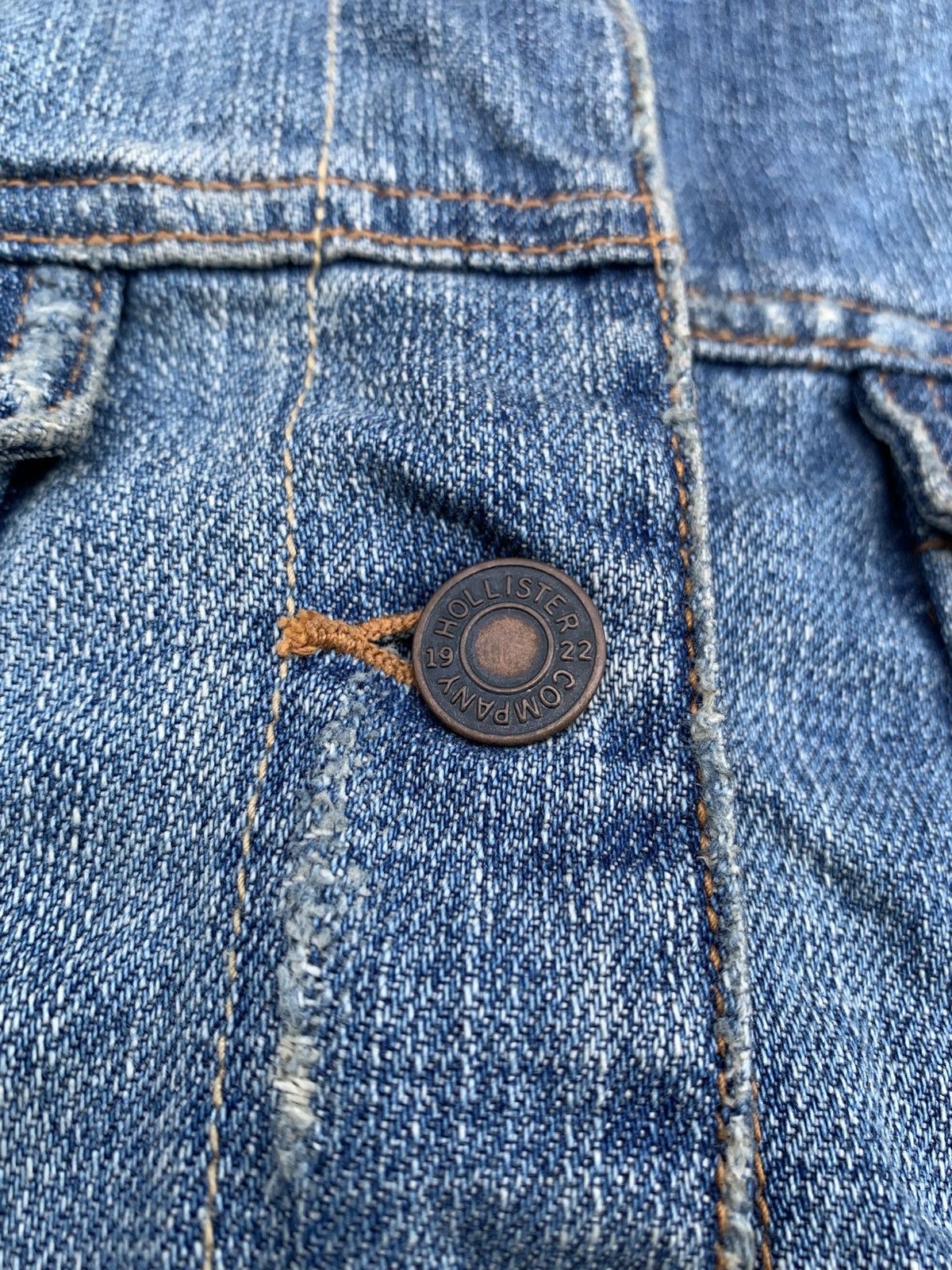 Hollister HOLLISTER RUGGED DENIM JEANS VEST Size S / US 4 / IT 40 - 7 Thumbnail