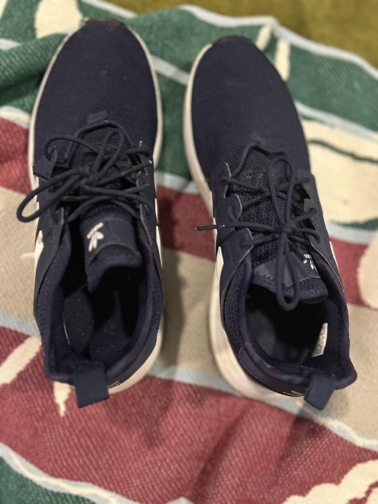 Adidas Adidas blue sneakers Size US 10.5 / EU 43-44 - 5 Thumbnail