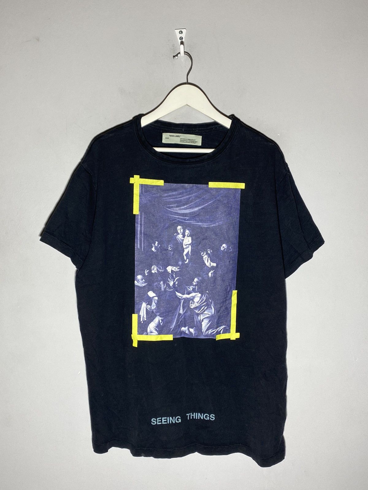Off-White Off White Caravaggio Print T-shirt Size US L / EU 52-54 / 3 - 1 Thumbnail