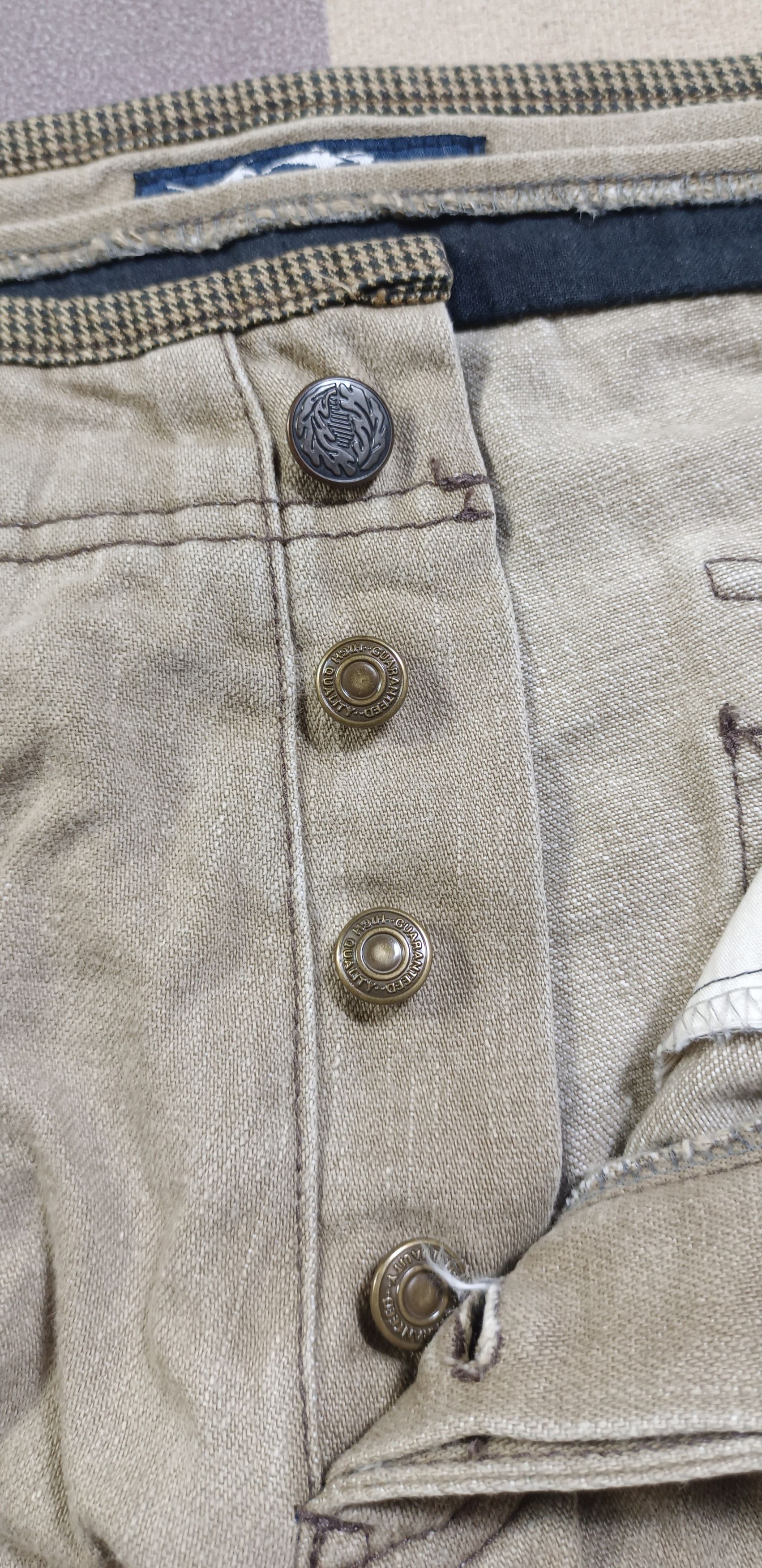 Other UK SizeNext Cargo Pants Button Graphic Design Made In UK Size US 31 - 12 Thumbnail