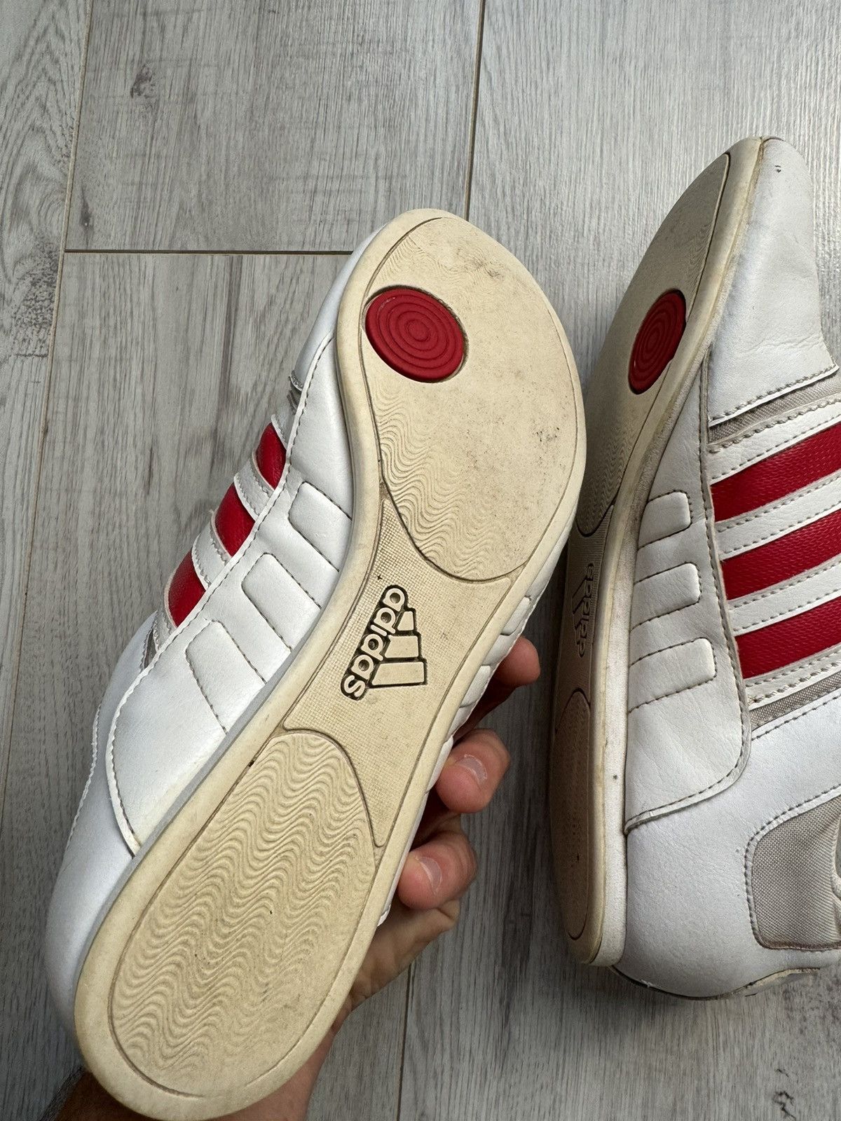 Adidas × Vintage Vintage adidas leather boxers shoes sneakers Size US 8.5 / EU 41-42 - 5 Thumbnail