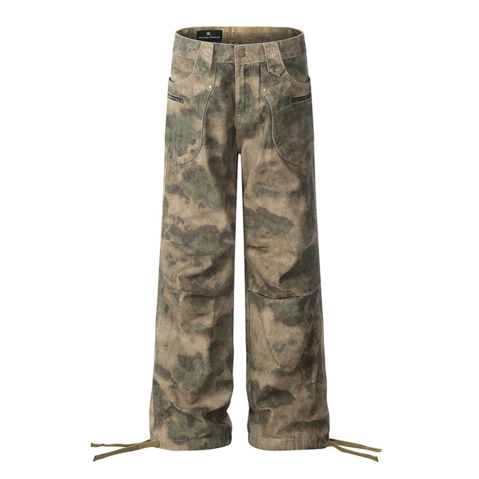 Other Camo Stacked Flare Pants Size US 32 / EU 48 - 4 Thumbnail