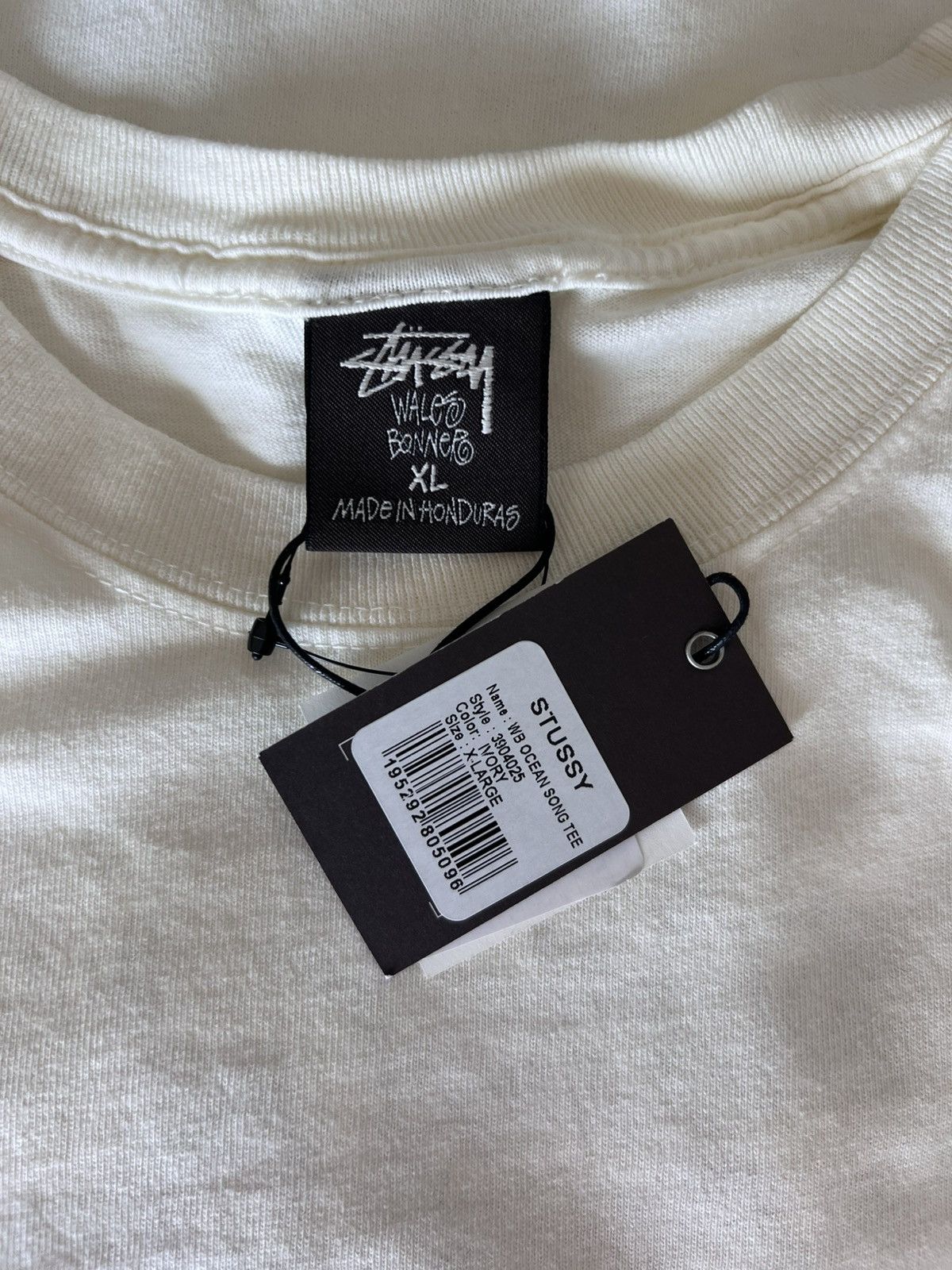 Stussy Stussy Wales Bonner Ocean Song Tee in Ivory Size US XL / EU 56 / 4 - 5 Thumbnail