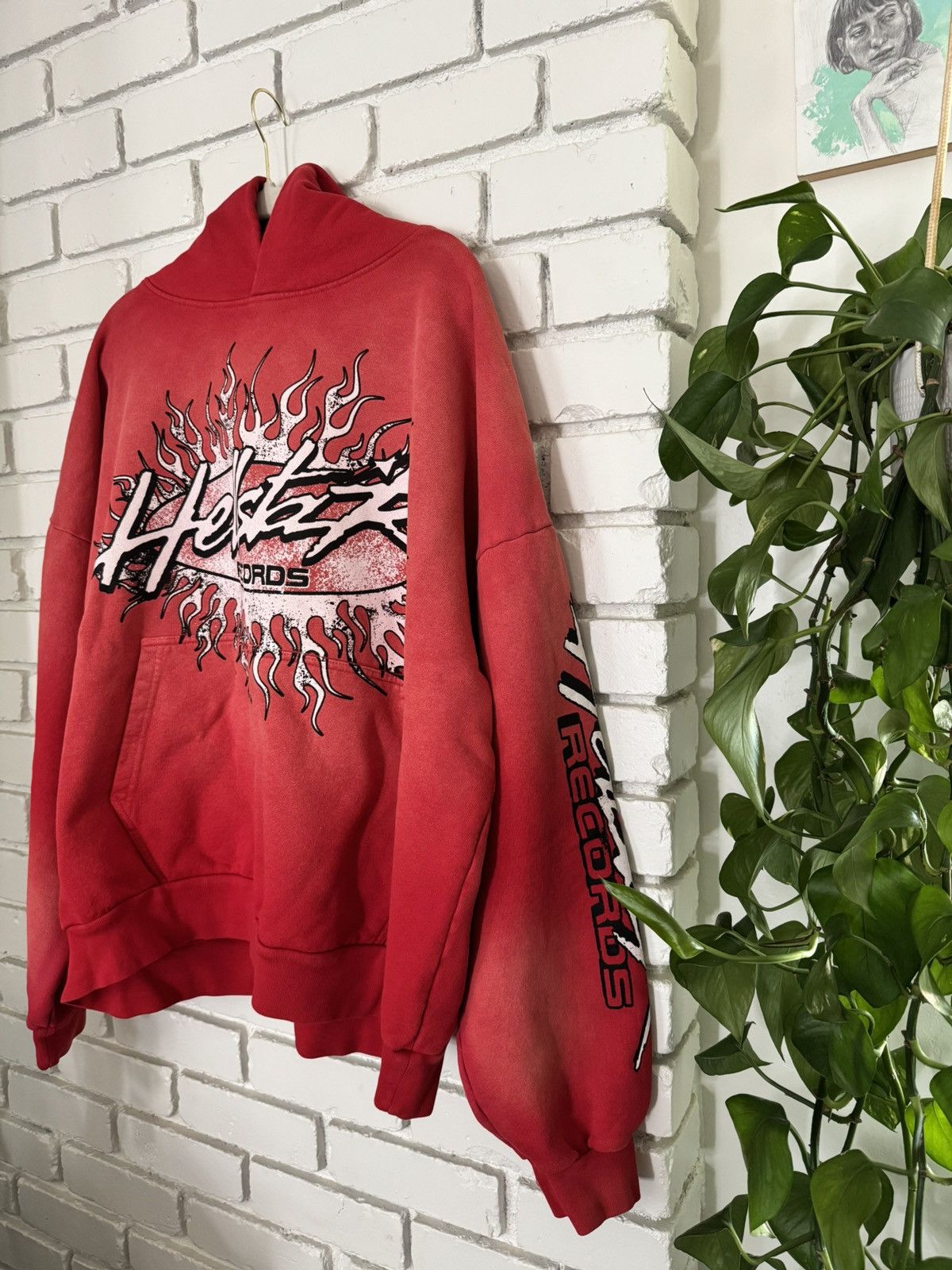 HELLSTAR Hellstar Sports Sweatshirt Blue Red | Grailed
