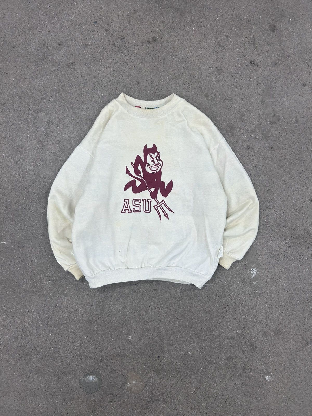 Vintage Vintage 80s Beetle Bailey AOP Comic Strip Sweater Reversible Size US L / EU 52-54 / 3 - 2 Thumbnail
