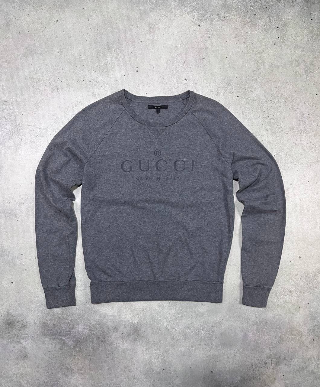 Designer × Gucci × Vintage Vintage Gucci Luxury Logo Sweatshirt  
