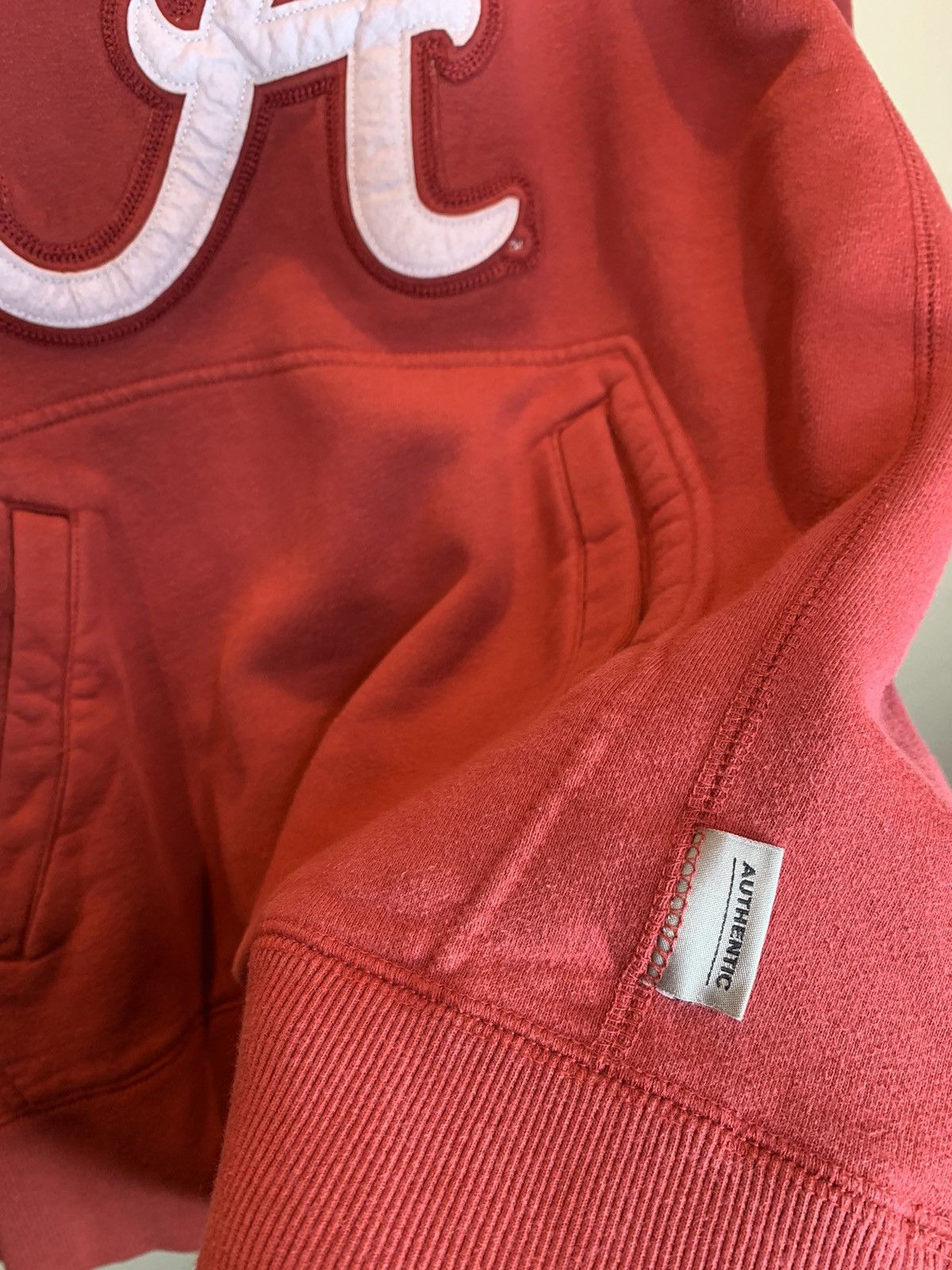 Nike RARE* Vintage Nike Alabama Center Swoosh Crimson Tide Hoodie Size US M / EU 48-50 / 2 - 5 Thumbnail