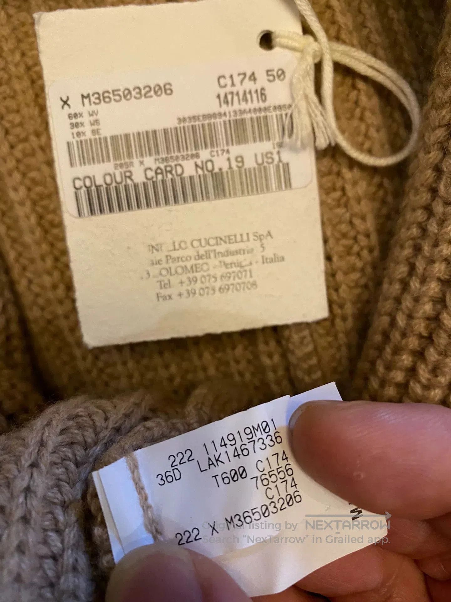 Other Brunello Cucinelli Knit Wool-Cashmere Coat. Size US XL / EU 56 / 4 - 6 Thumbnail