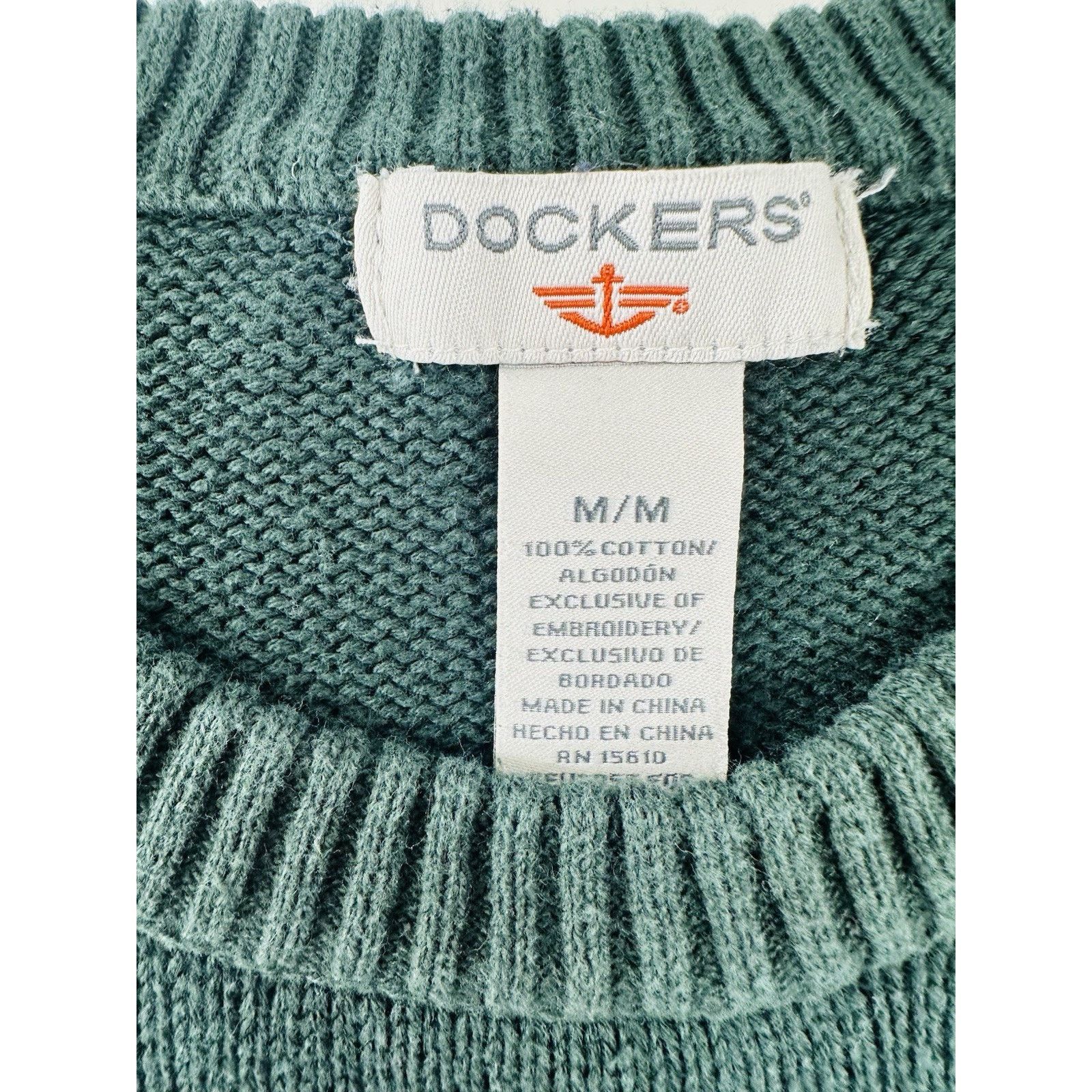 Dockers Vintage Dockers Mens Medium Christmas Sweater 100% Cotton Size US M / EU 48-50 / 2 - 3 Thumbnail