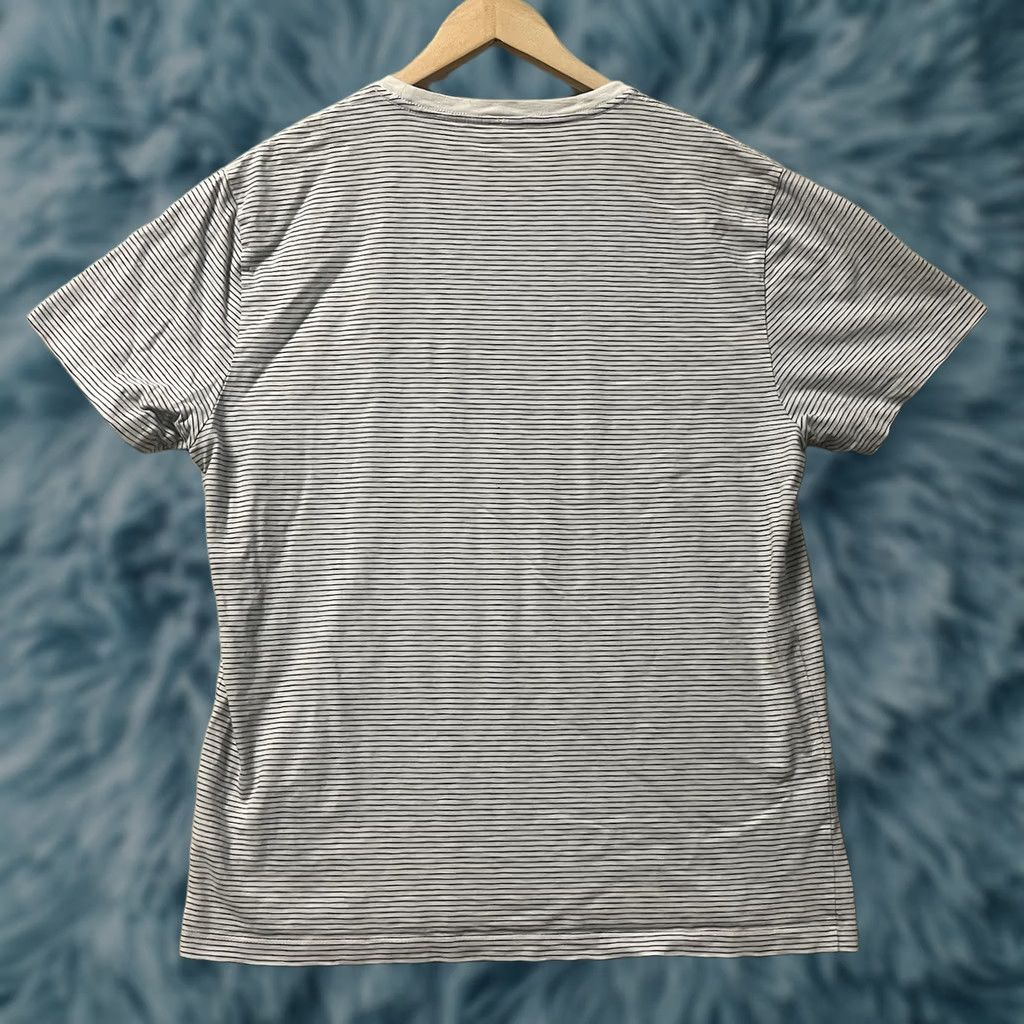 J.Crew J. Crew Men’s T-Shirt Crew Neck Short Sleeve Striped Beige Cotton Size M-L Regular Vintage No Size US M / EU 48-50 / 2 - 1 Thumbnail
