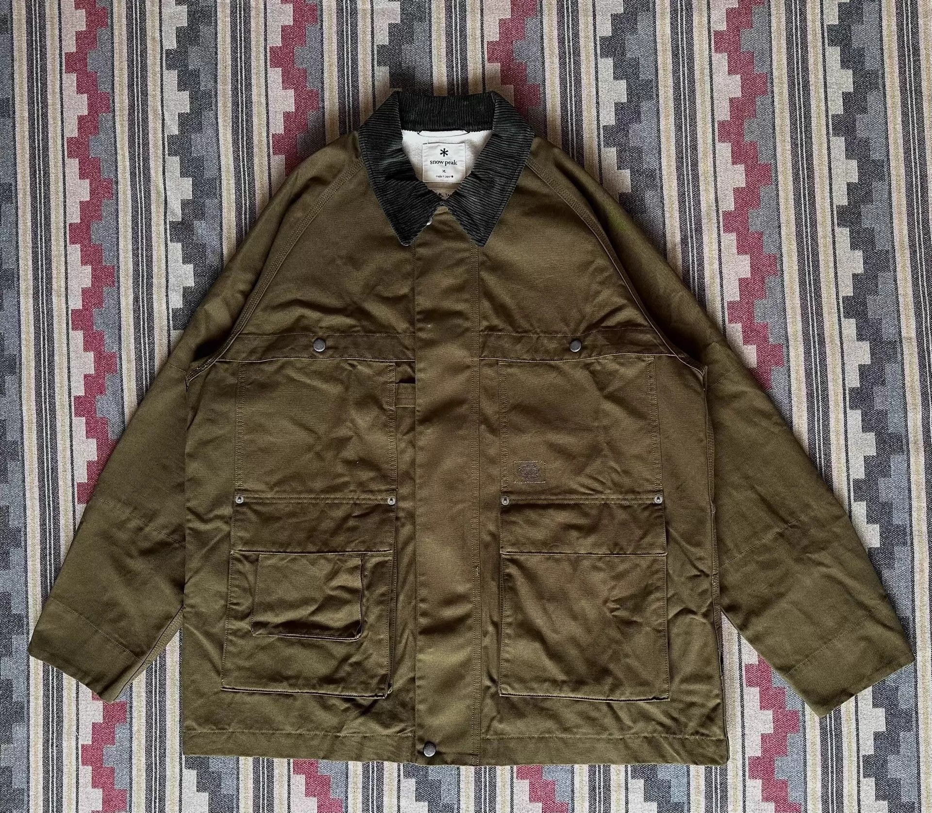 Snow Peak SNOW PEAK Takibi Honoo Japan waterproof jacket XL Size US XL / EU 56 / 4 - 1 Thumbnail