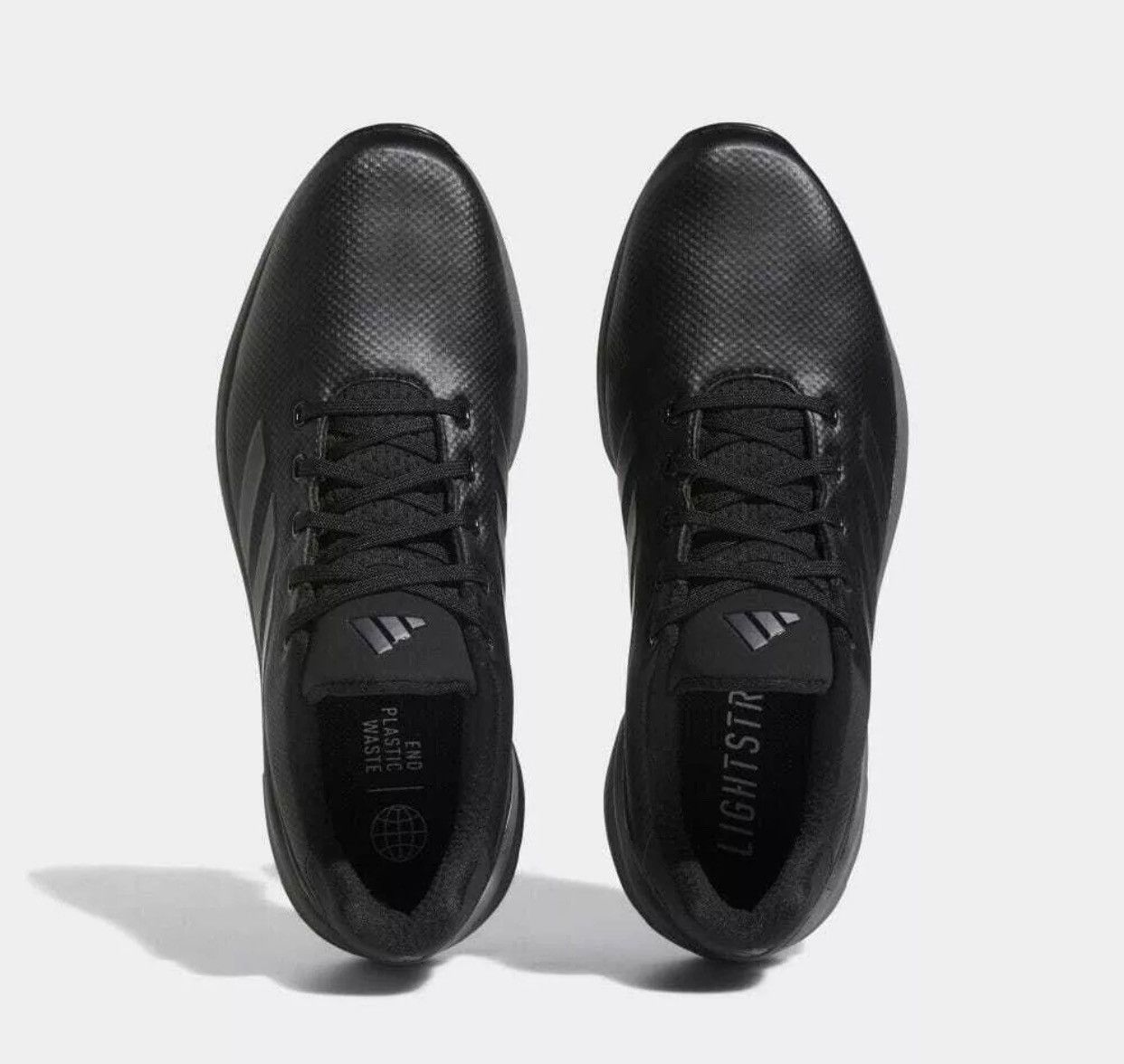 Men’s Size 14 Adidas ZG23 Golf Shoes Black Silver GW1178 New