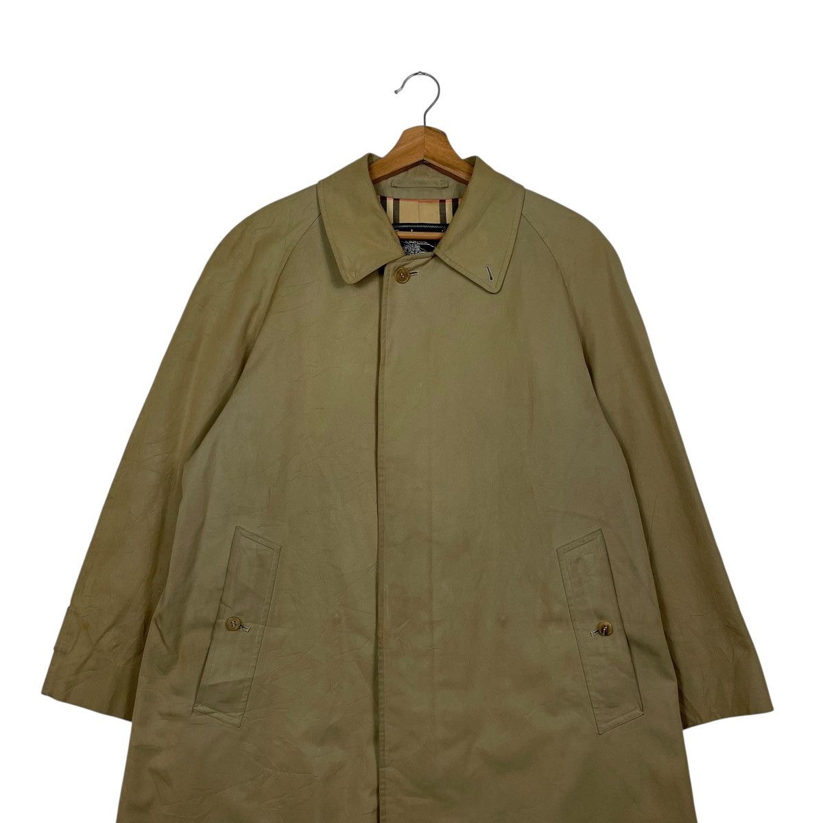 Burberry Vintage Burberrys Nova Check Trench Coat Size US M / EU 48-50 / 2 - 3 Thumbnail