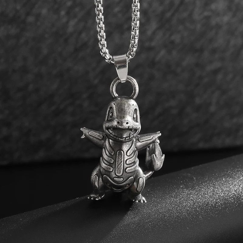 Jewelry × Vintage Gothic Cute Dinosaur Necklace Size ONE SIZE - 1 Thumbnail
