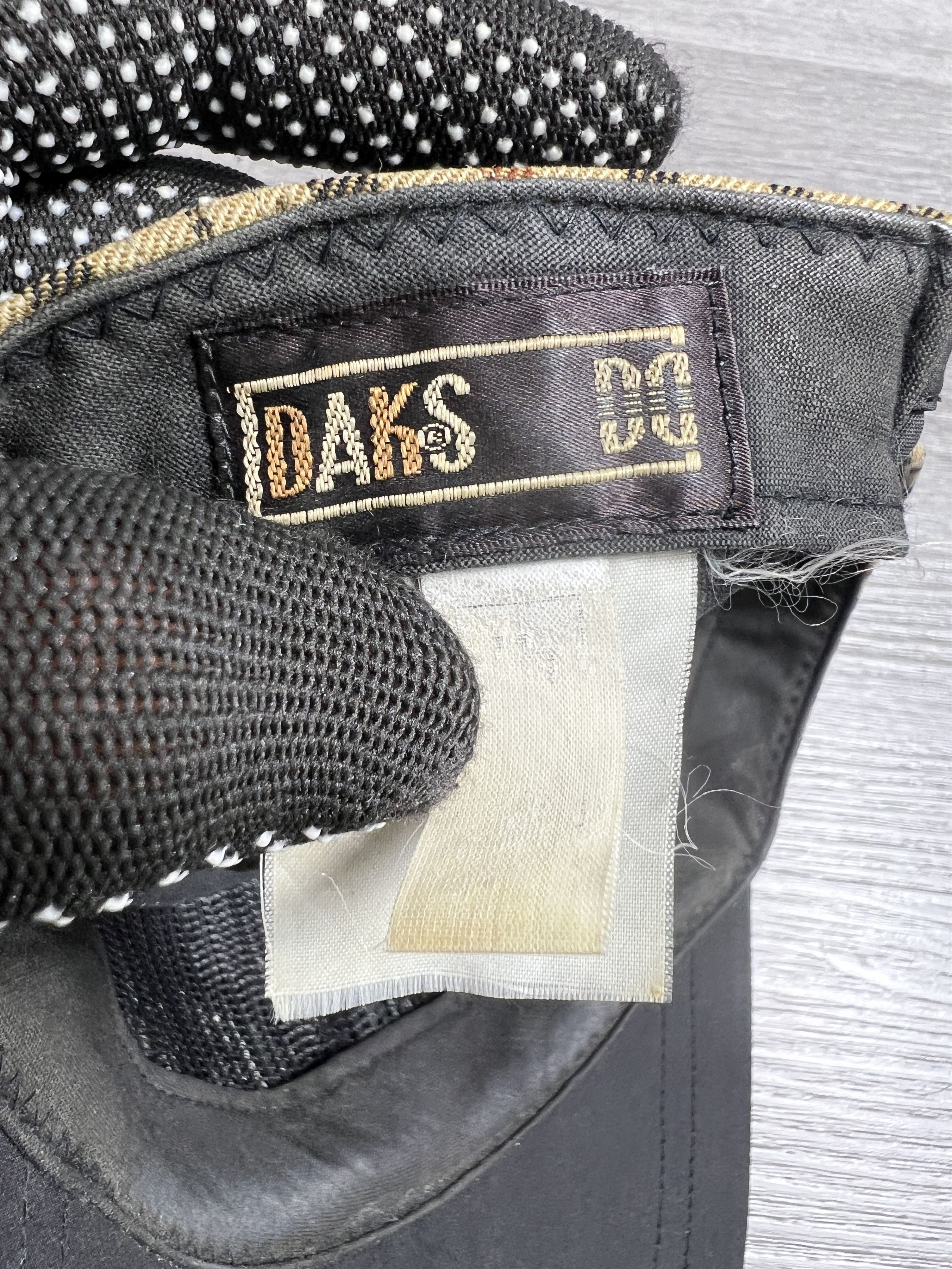 DAKS DAKS London Checkered Hat Size ONE SIZE - 7 Thumbnail